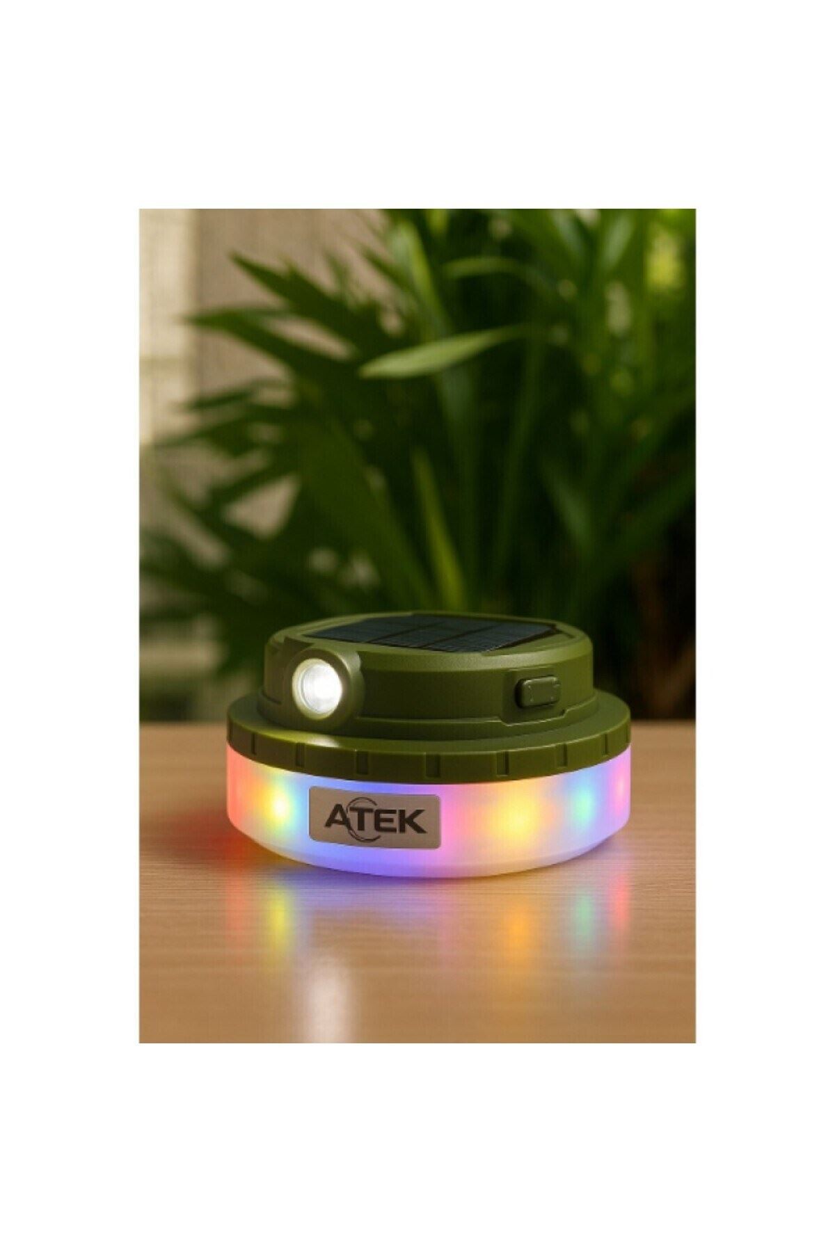 Güneş Enerjili Makara LED Kamp Lambası