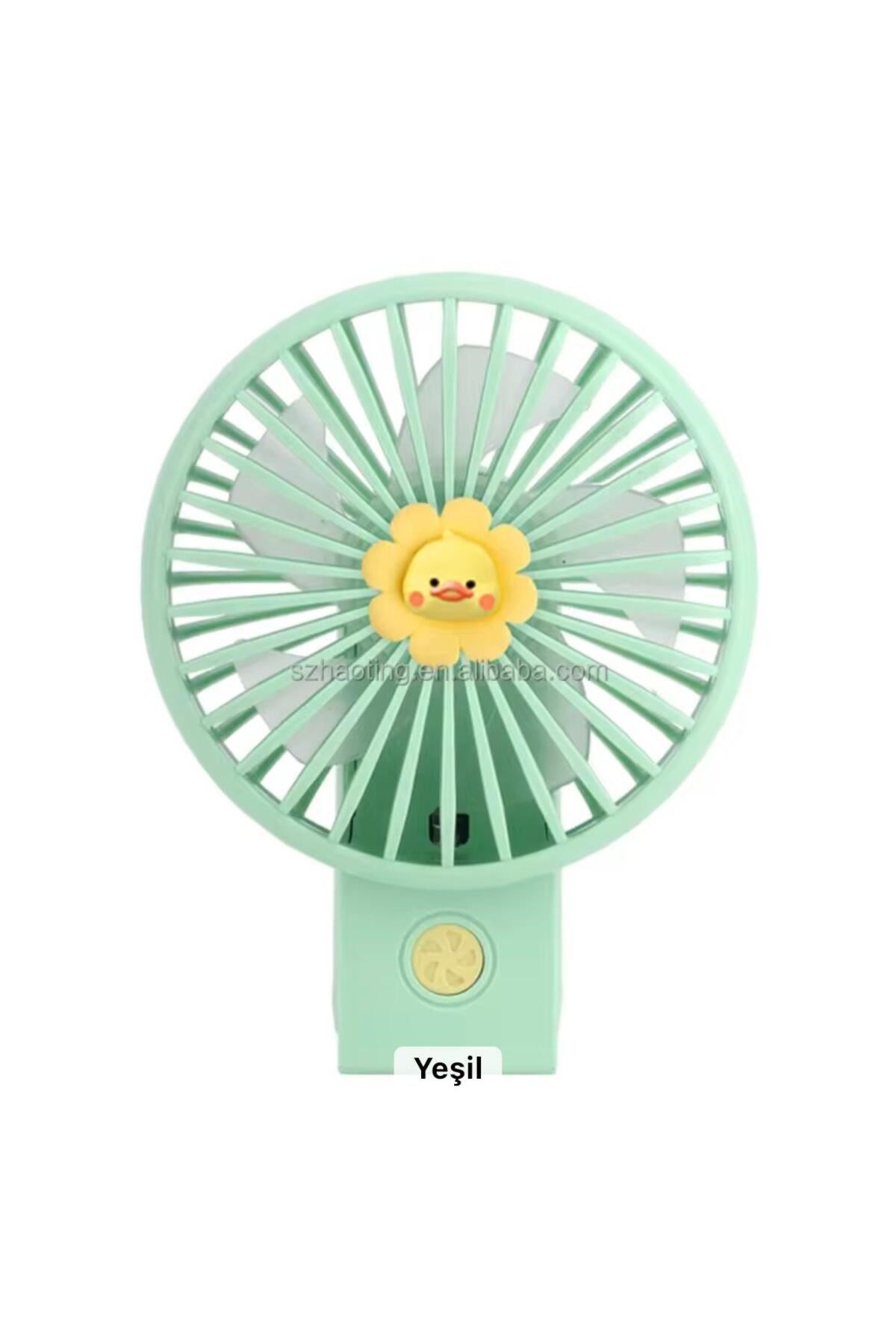 şarjlı katlanabilir el fanı 3 kademe güçlü pervane FAN renkli
