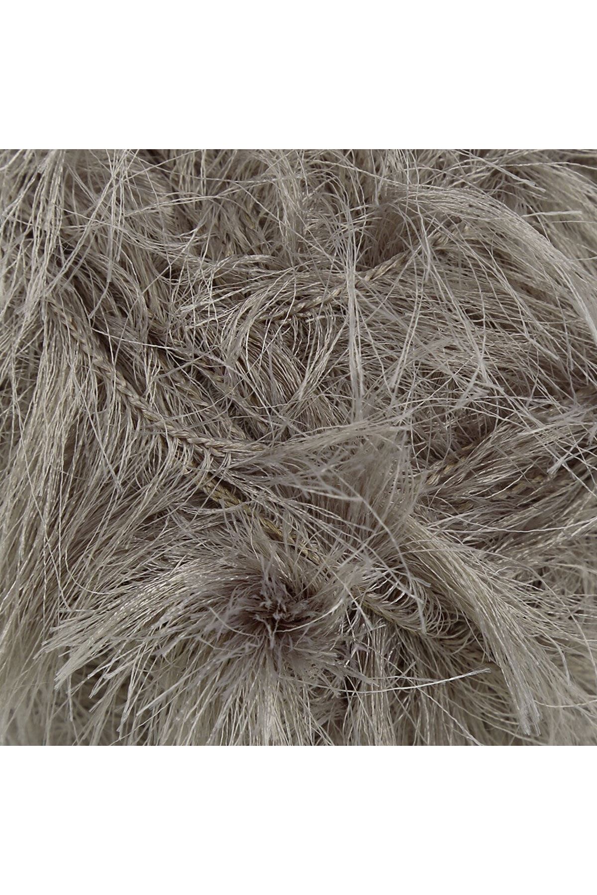 Loren Luna Tavşan Tüyü Bej El Örgü İpi - R085 - 34008