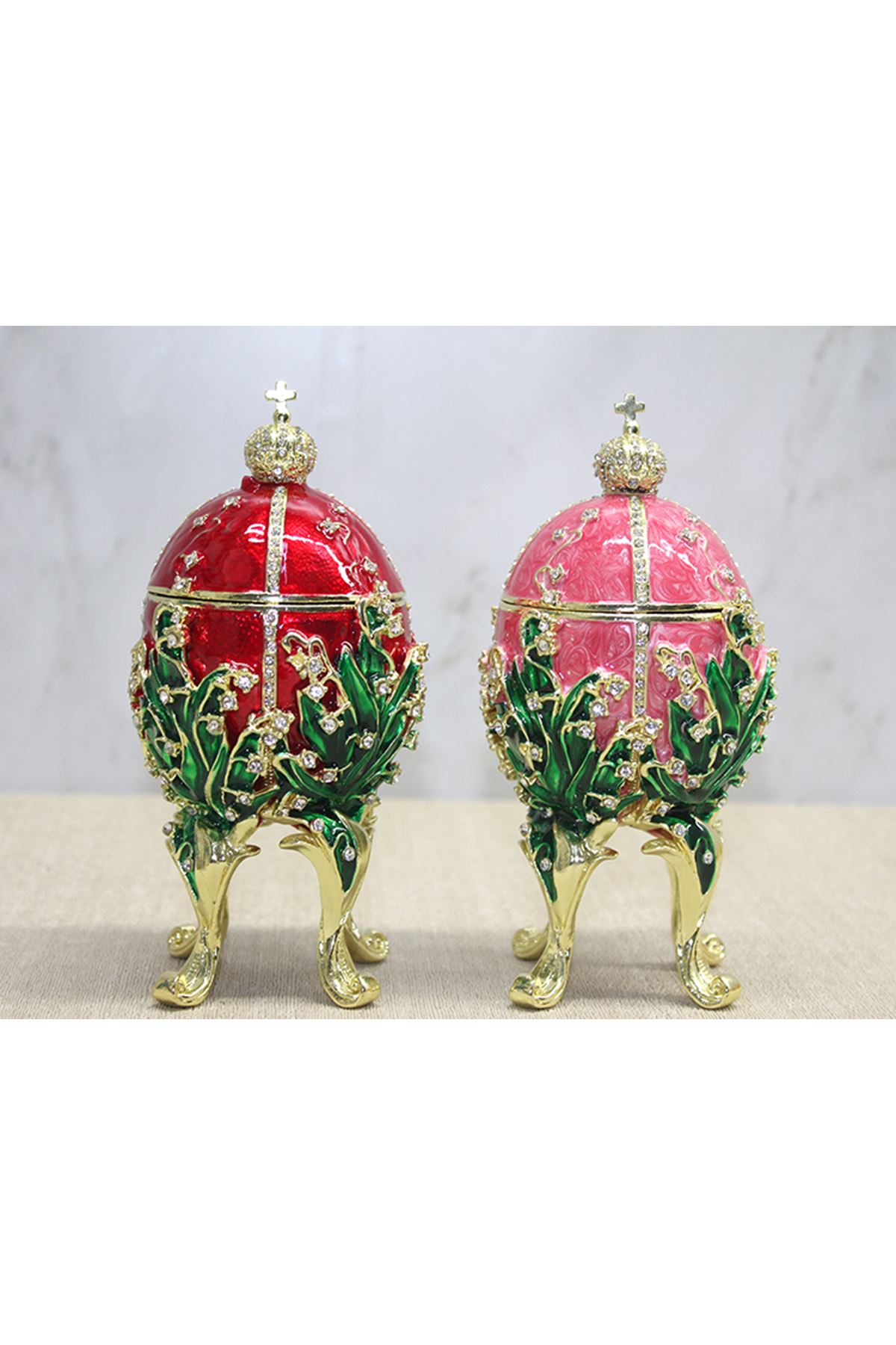 Swarovski Taşlı Yumurta - Model 6