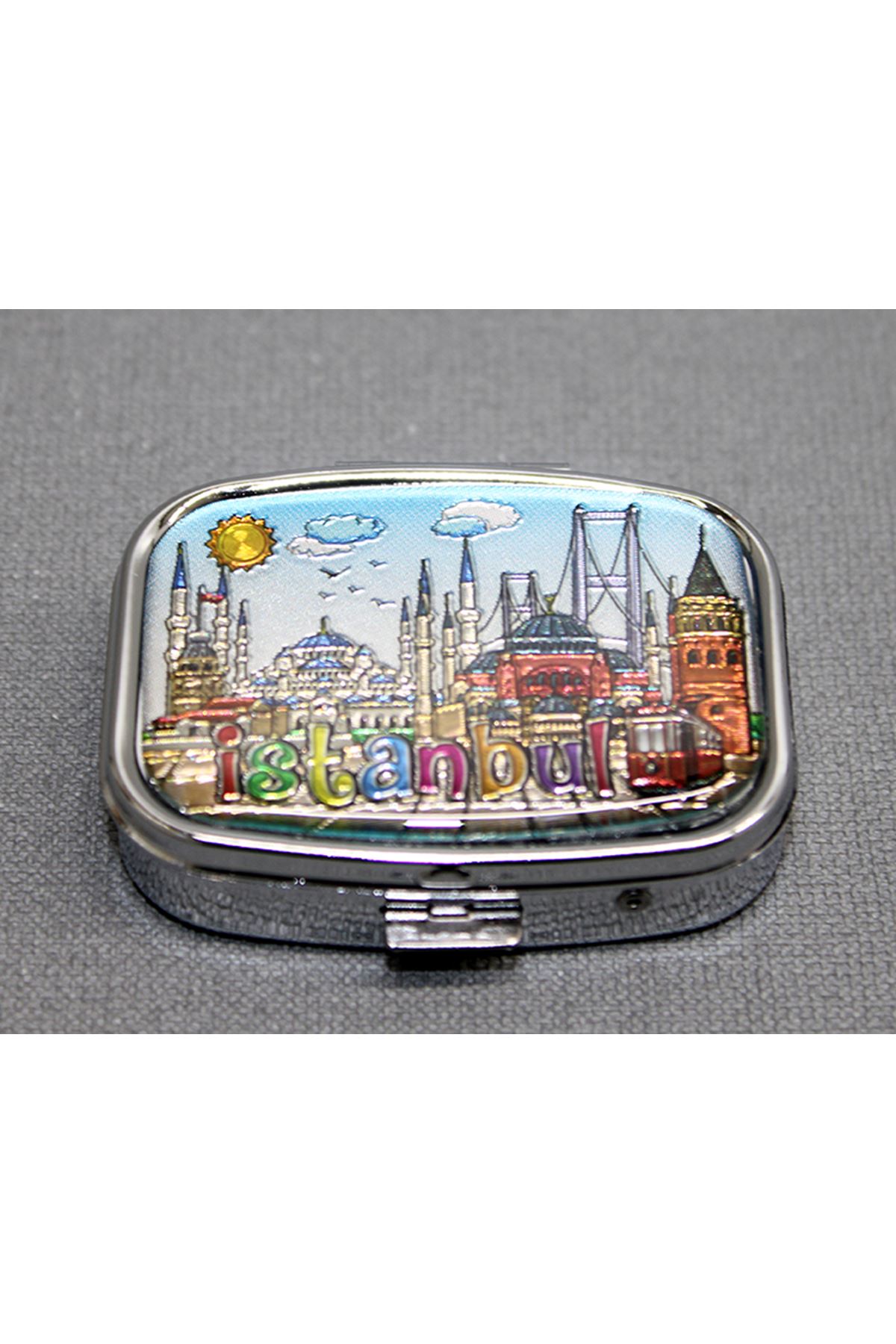 İstanbul Temalı İlaç Kutusu - Model 14