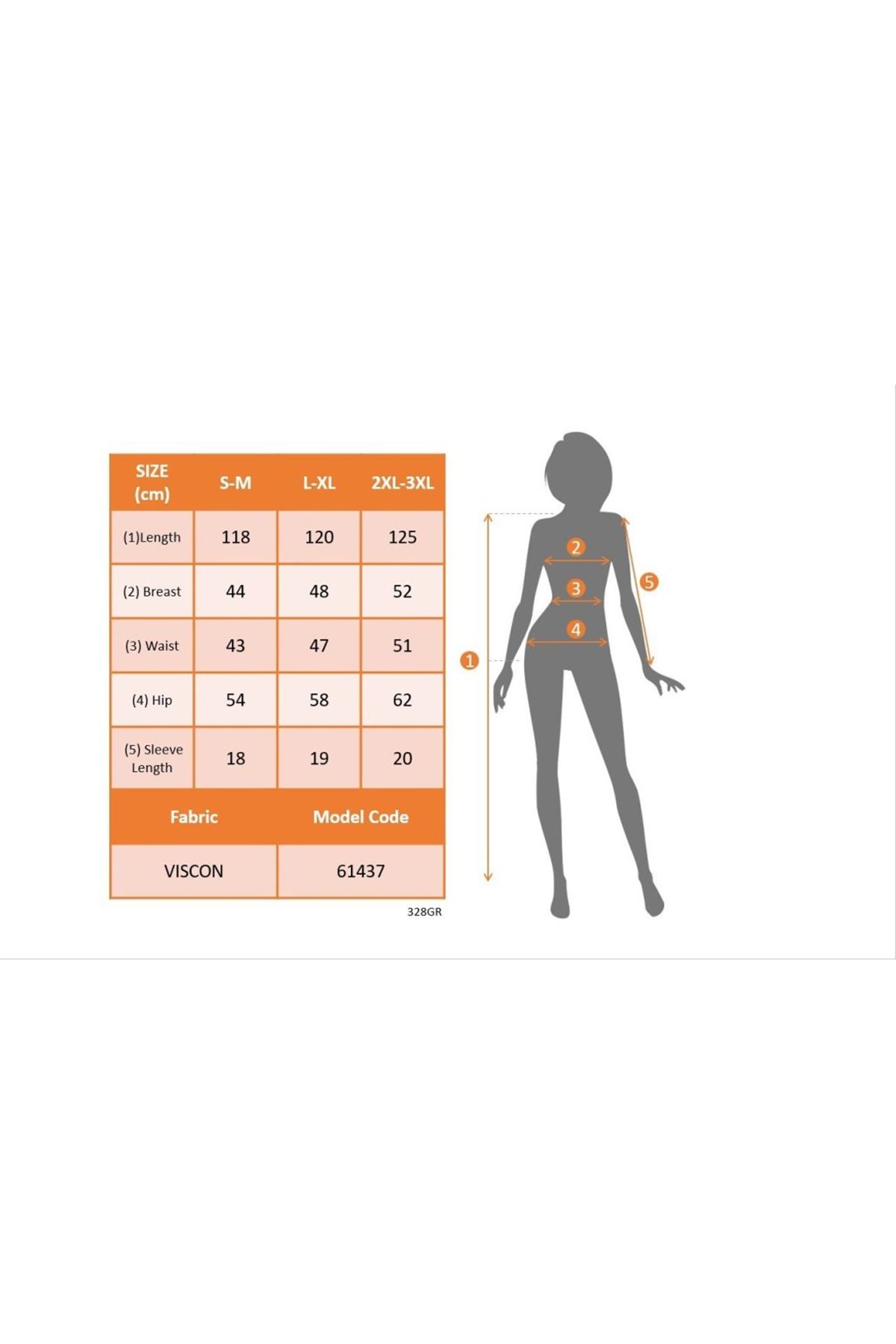 Kadın Kısa Kollu V Yakalı Maksi Boy Viskon Elbise