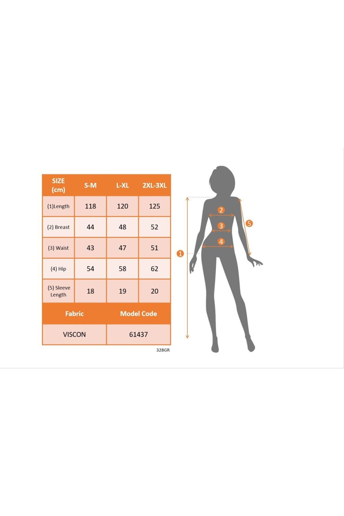 Kadın Kısa Kollu V Yakalı Maksi Boy Viskon Elbise