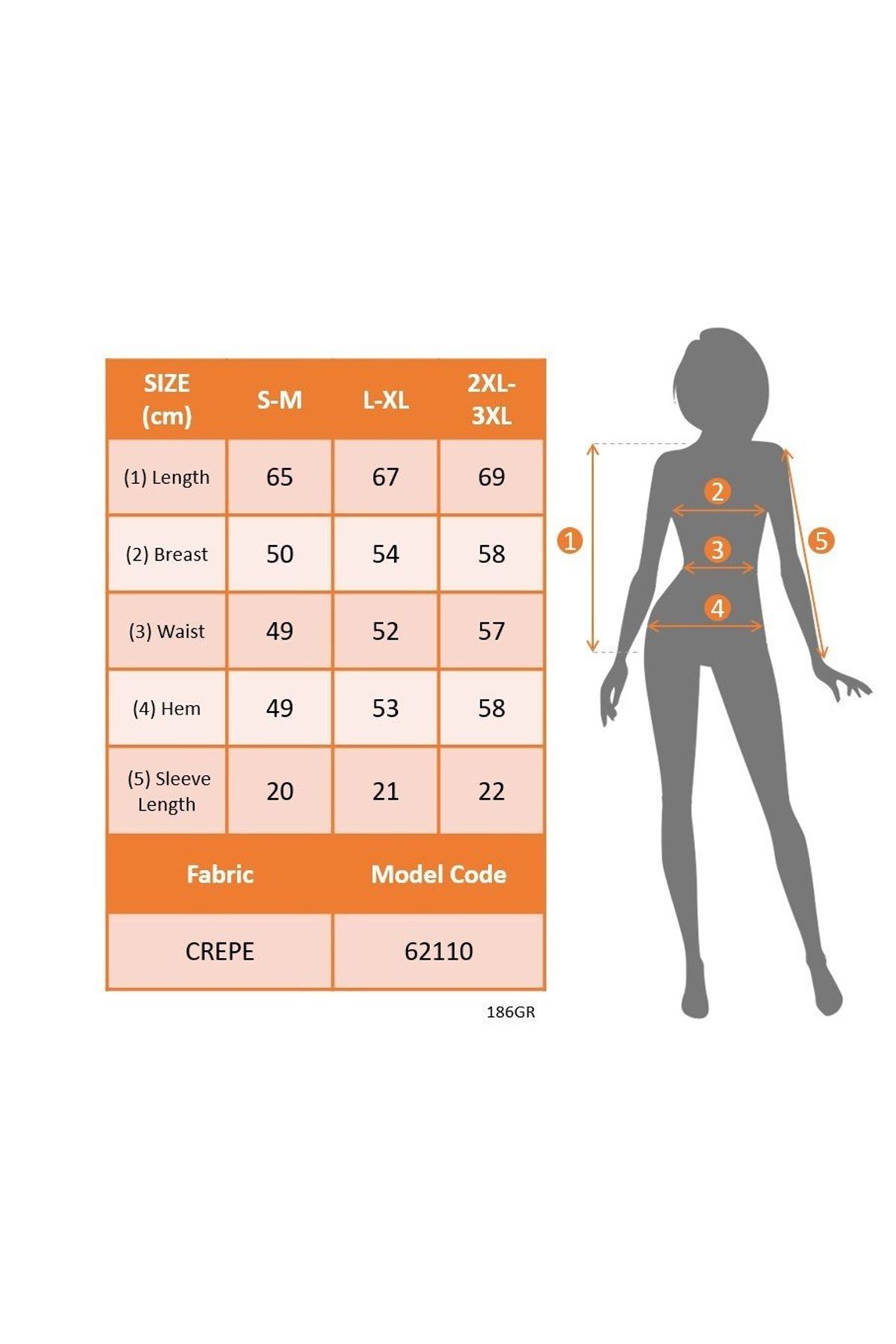 Kadın Kısa Kollu Yakası Fırfırlı Bağcıklı Janjan Krep Bluz