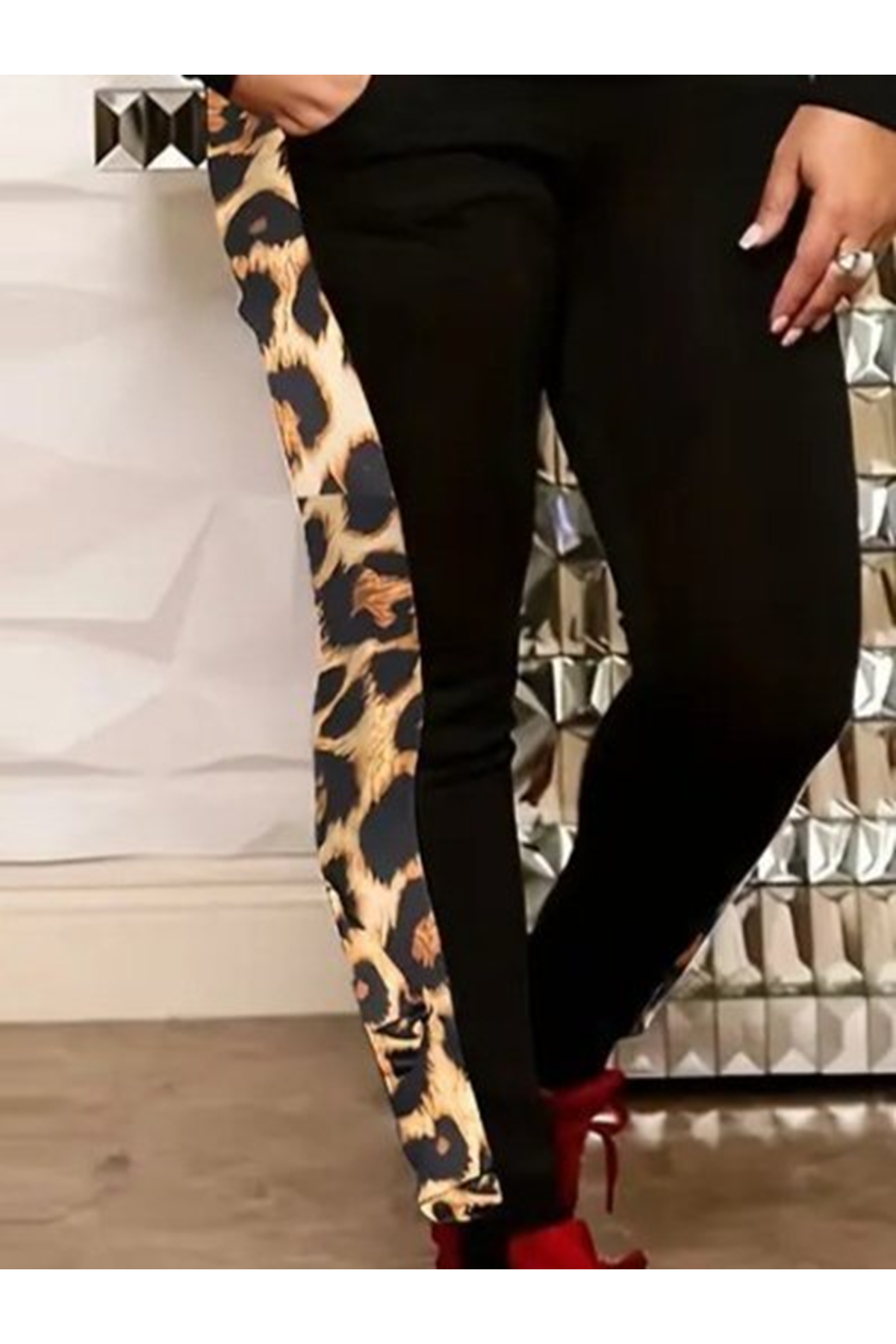 Kadın Uzun Kollu önden Fermuarlı Bağcıklı Viskon Iki Iplik Bluz Ve Pantolon Ikili Takım