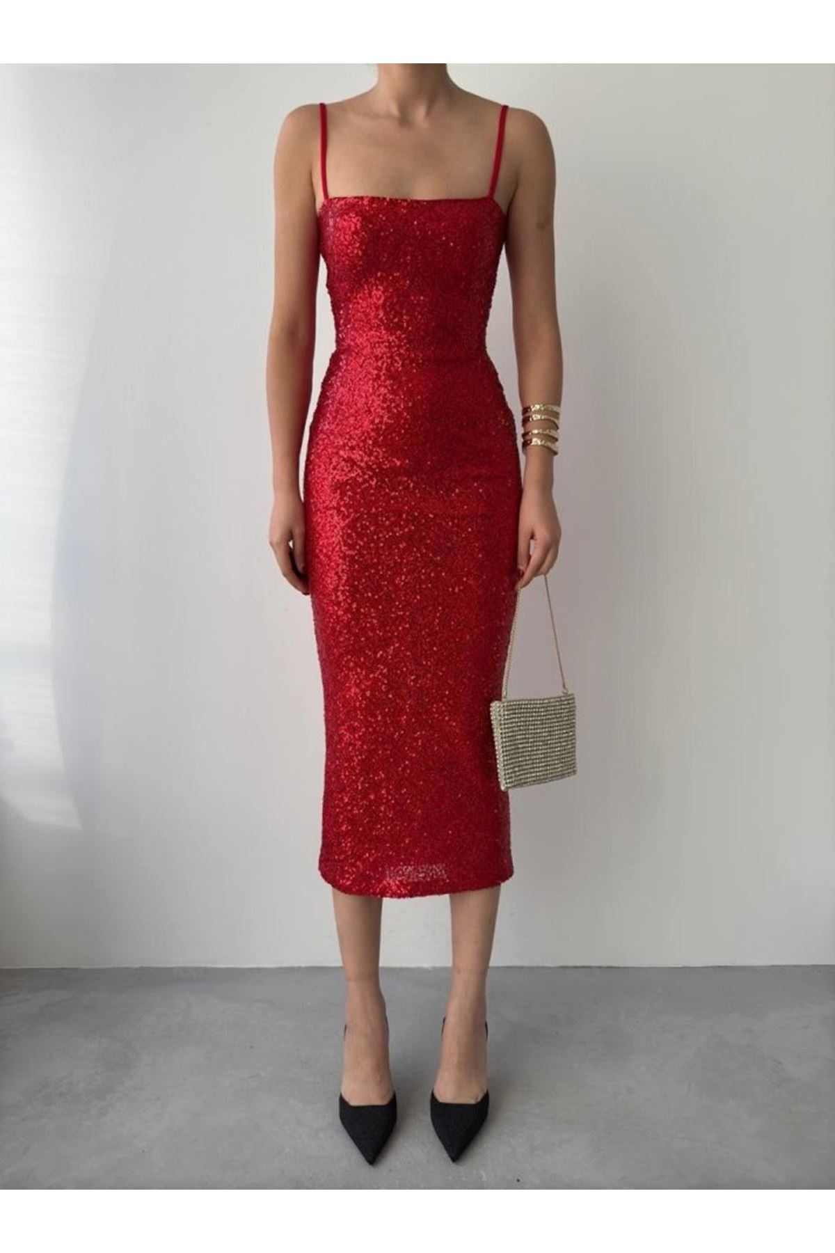 Woxo İp Askılı Elbise