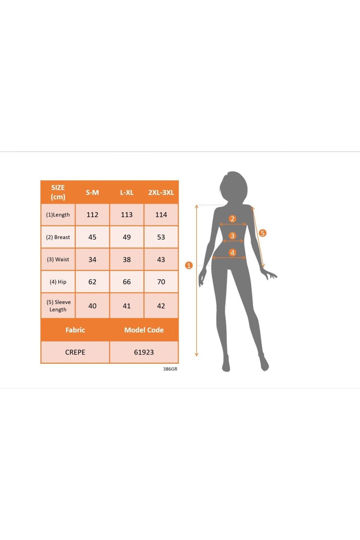 Kadın Truvakar Kol V Yakalı Janjan Krep Midi Elbise
