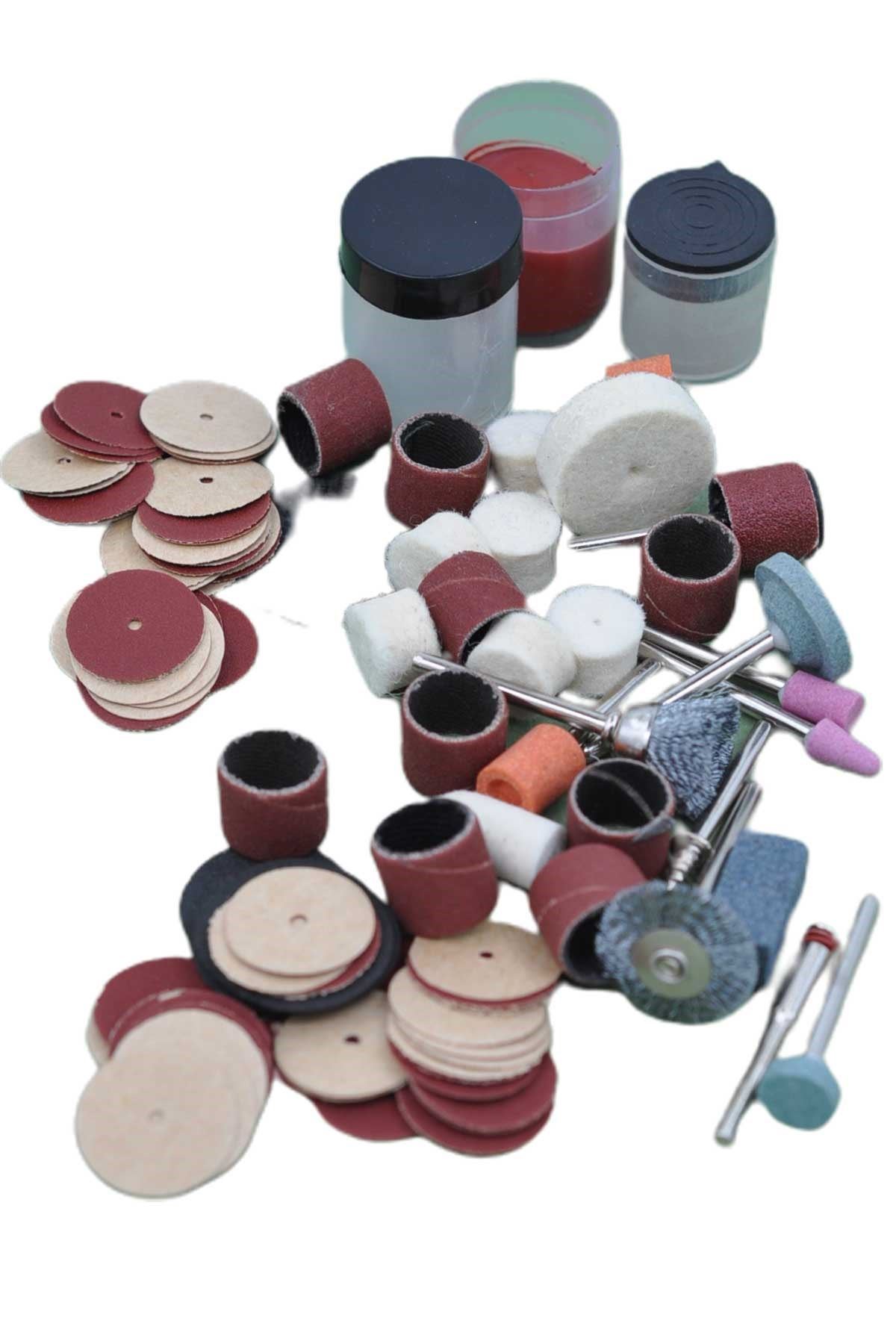 TBL Dekor® 105 Parça Metal Zımpara Gravür Taşlama Oyma Seti Kalıpçı Takımı