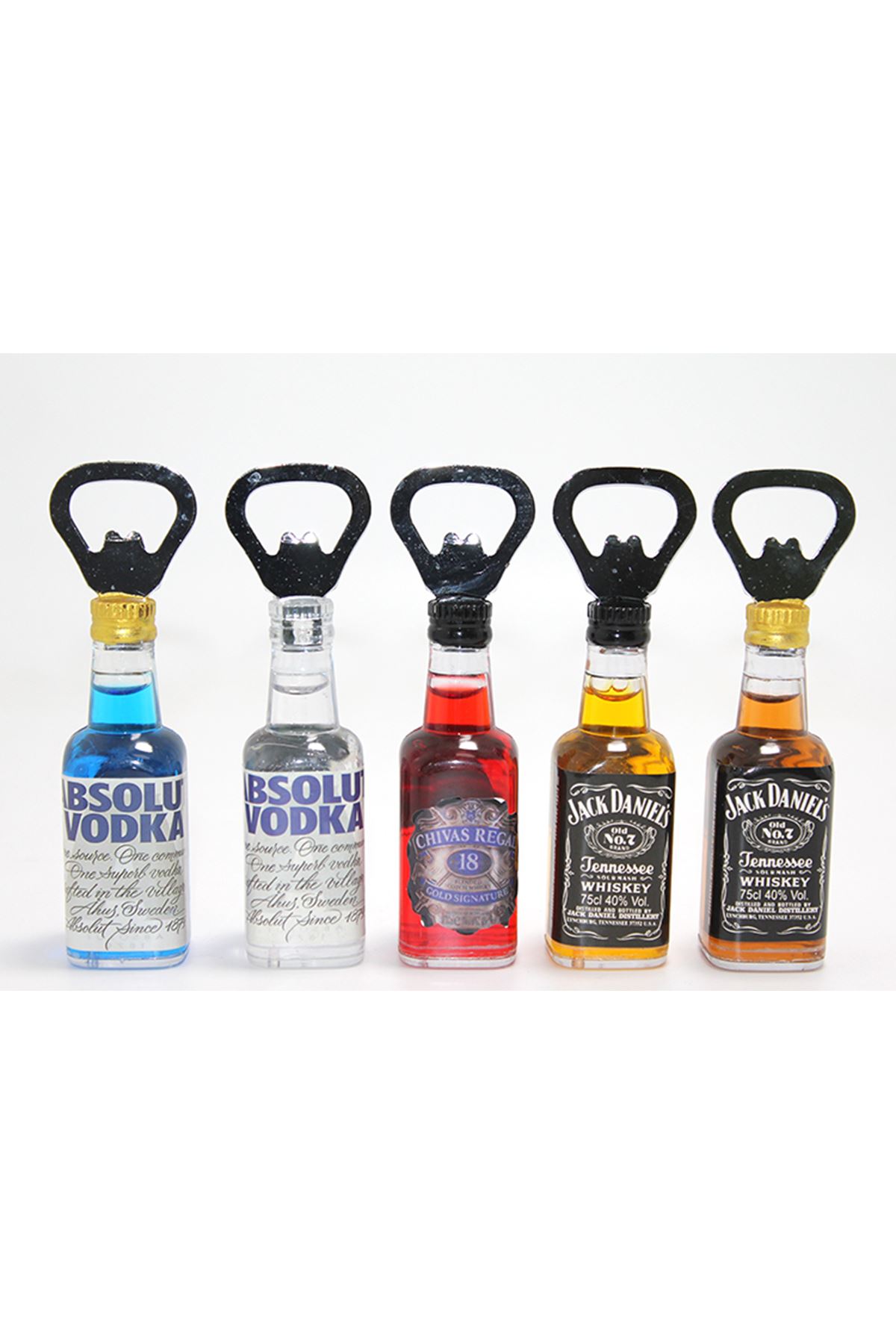 İkonik İçecek Şişesi Tasarımlı Magnetli Şişe Açacağı - Model 1