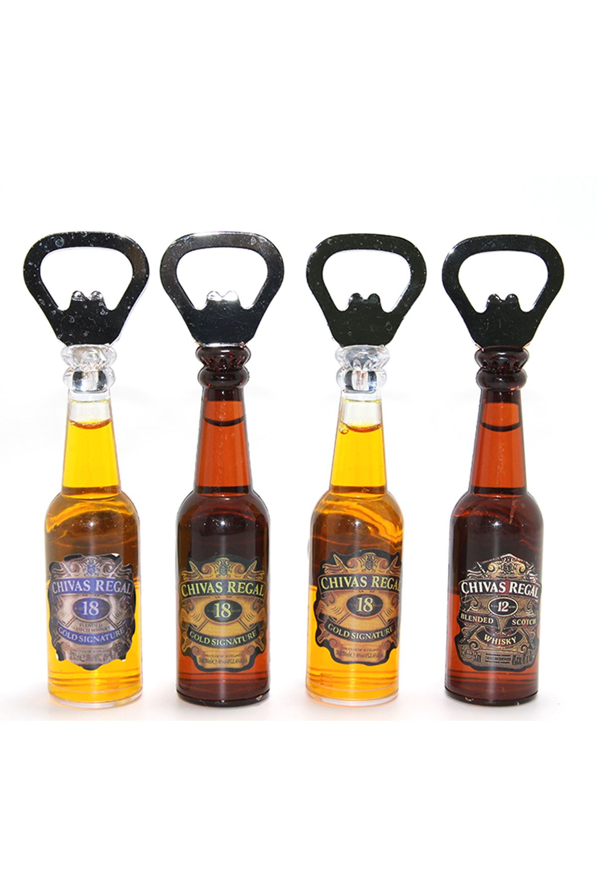 İkonik İçecek Şişesi Tasarımlı Magnetli Şişe Açacağı - Model 4