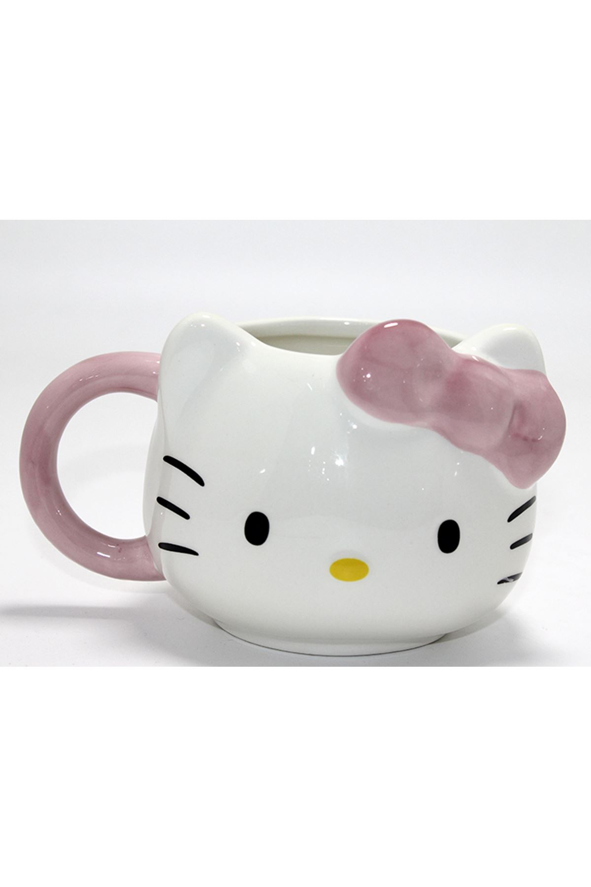 3D Hello Kitty Tasarımı Porselen Kupa Bardak