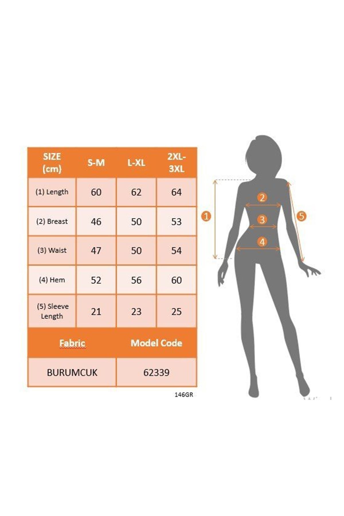 Kadın Kısa Kollu Yuvarlak Yakalı Yandan Sarmal Detaylı Bürümcük Bluz