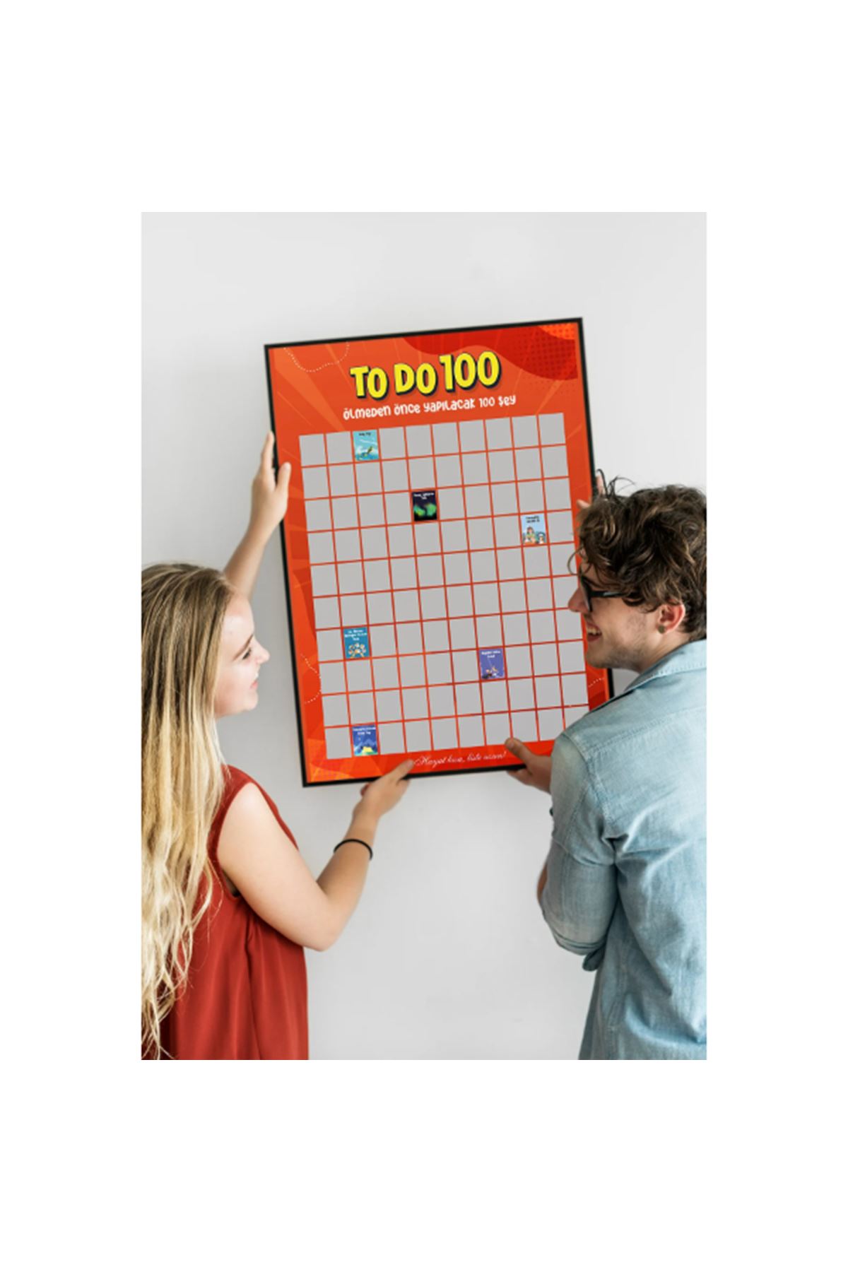 Ölmeden Önce Yapılacak 100 Şey - Kazı Kazan Posteri