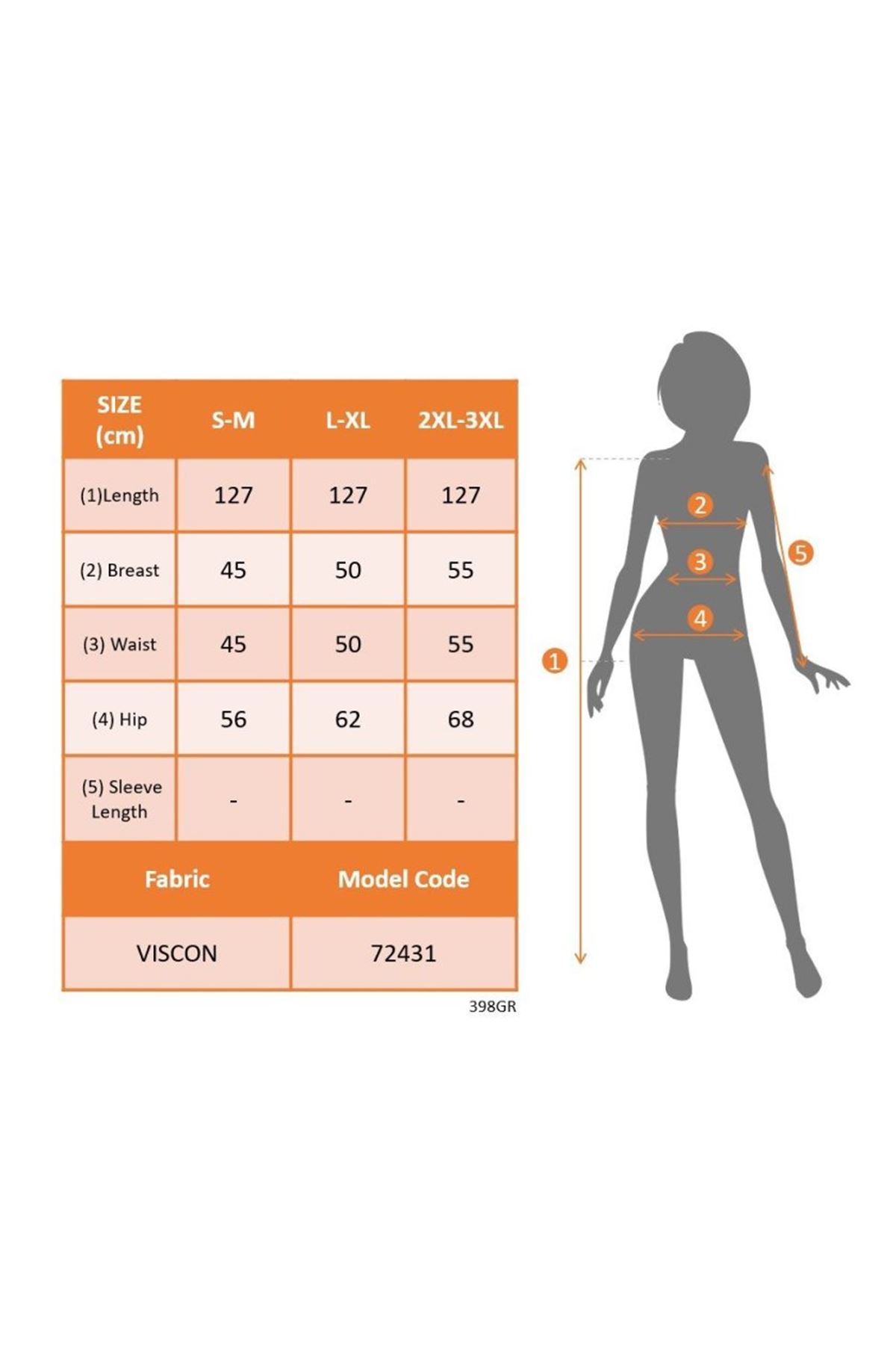 Kadın Kısa Kollu V Yakalı Etnik şerit Detaylı Uzun Viskon