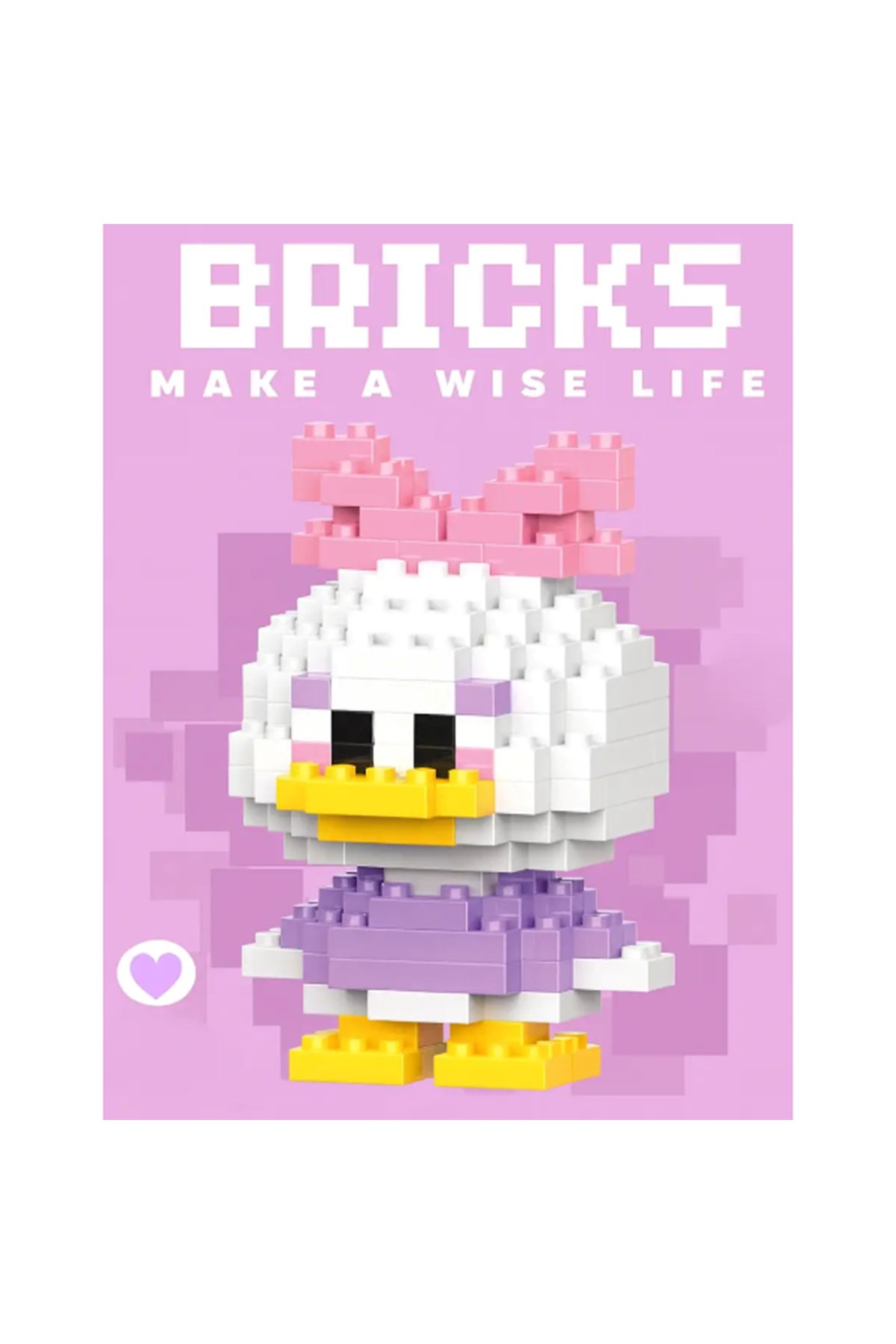 Bricks Daisy Duck Mini Lego Figürü