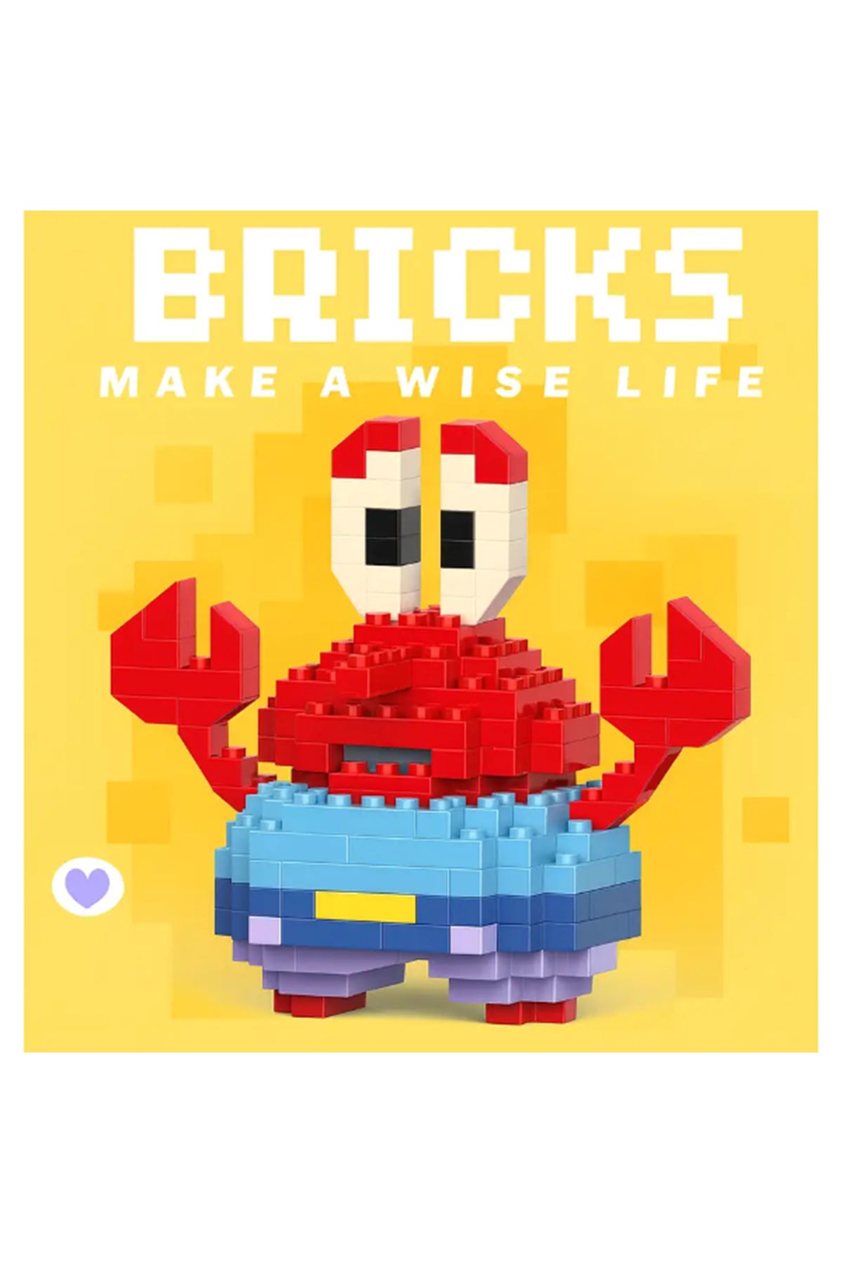 Bricks Bay Yengeç Mini Lego Figürü