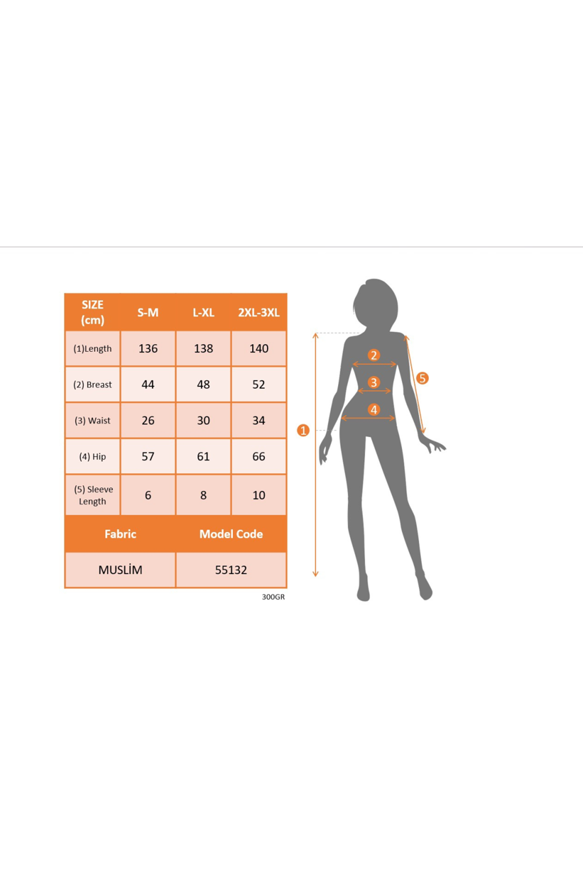 Kadın Kısa Kollu Kruvaze Yakalı Beli Lastikli Müslim Elbise