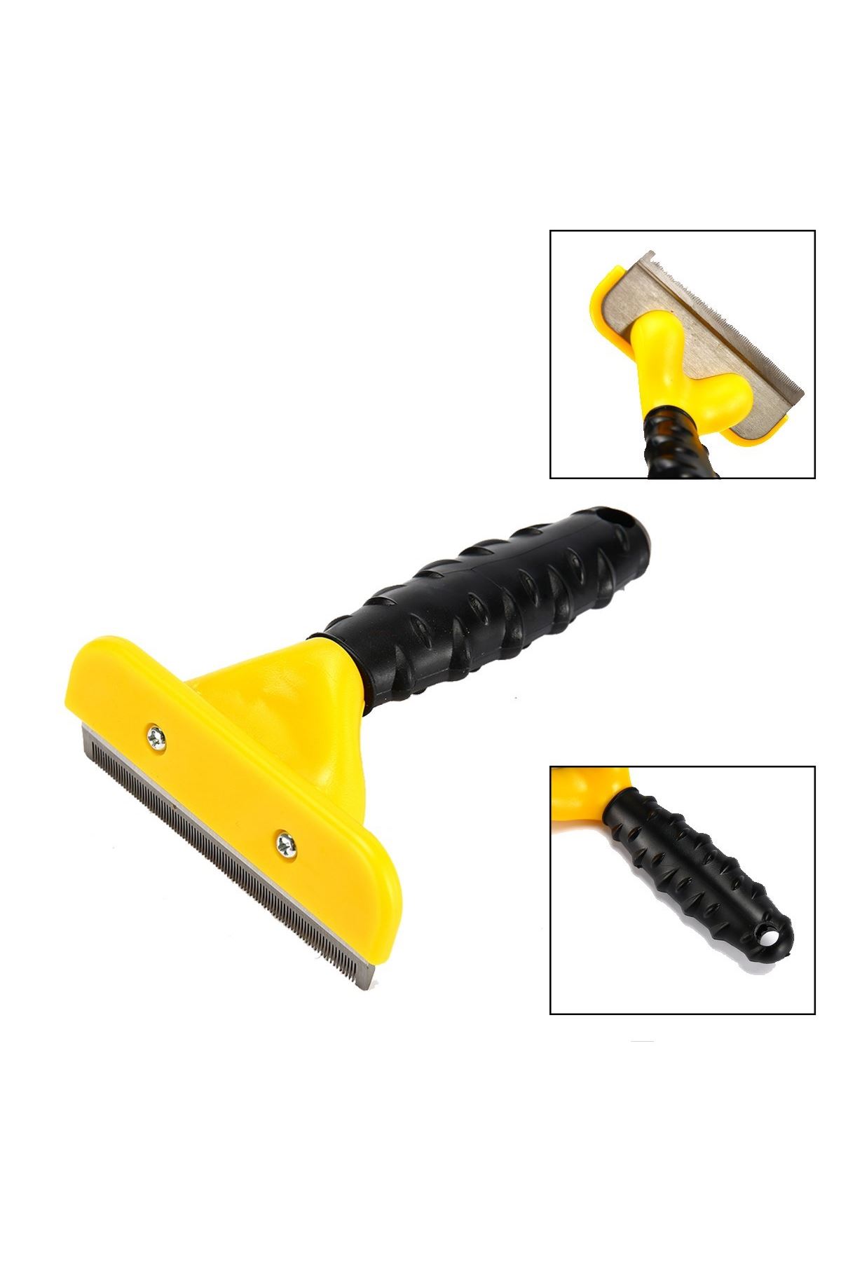 TBL Dekor® Fubminator Kedi Köpek Tüy Toplama Tarağı  Kaşıma Aparatı 4,5 Cm