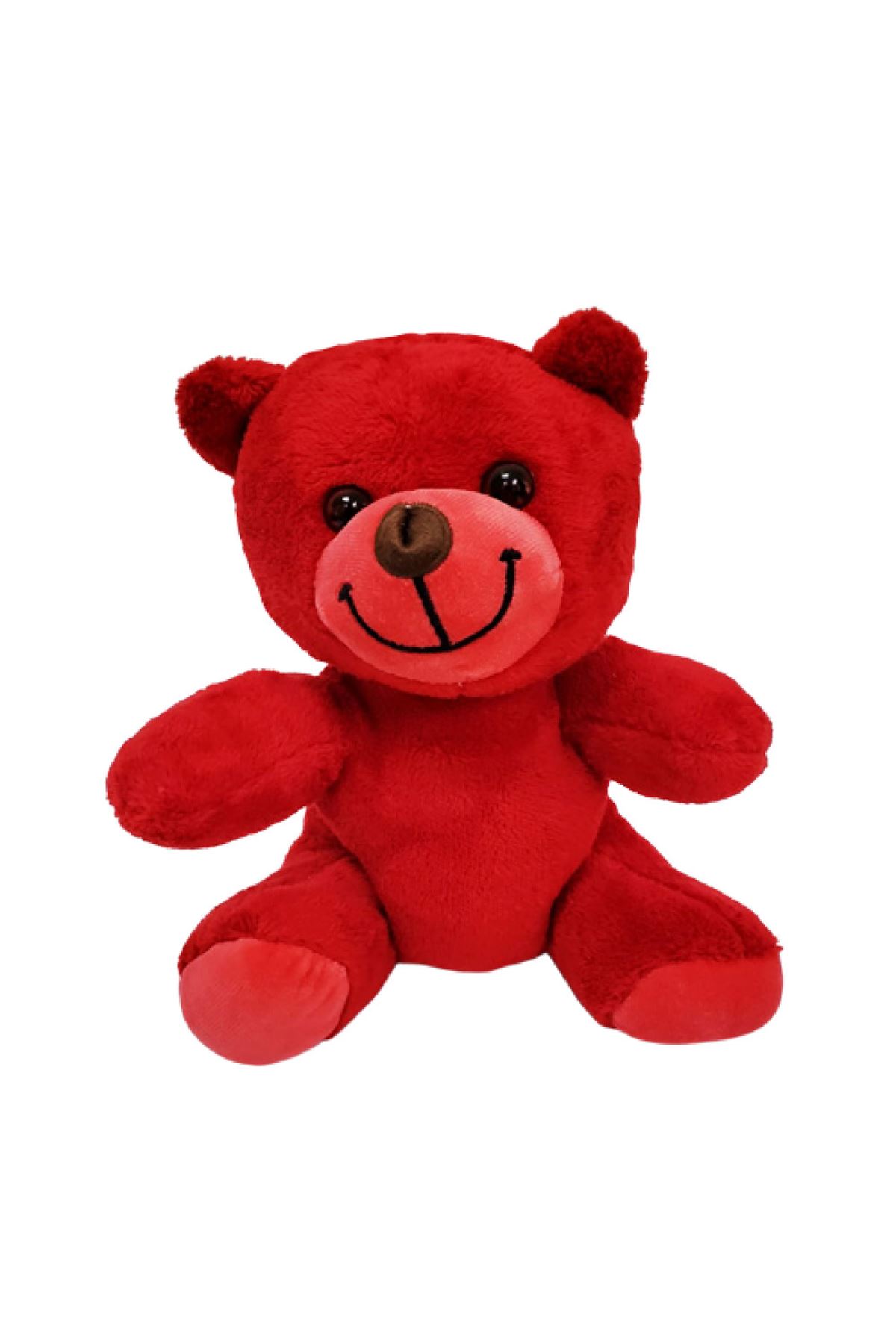 Kırmızı Peluş Oyuncak Ayıcık
