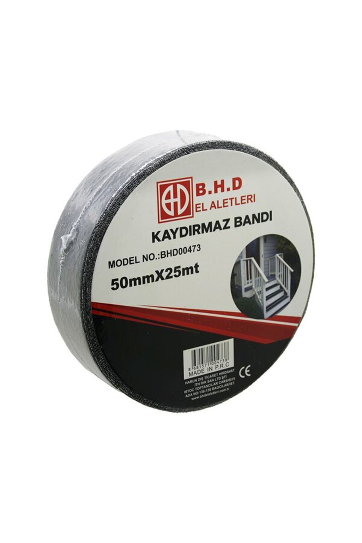 Kaydırmaz Siyah Bant 50 mm X 25 mt