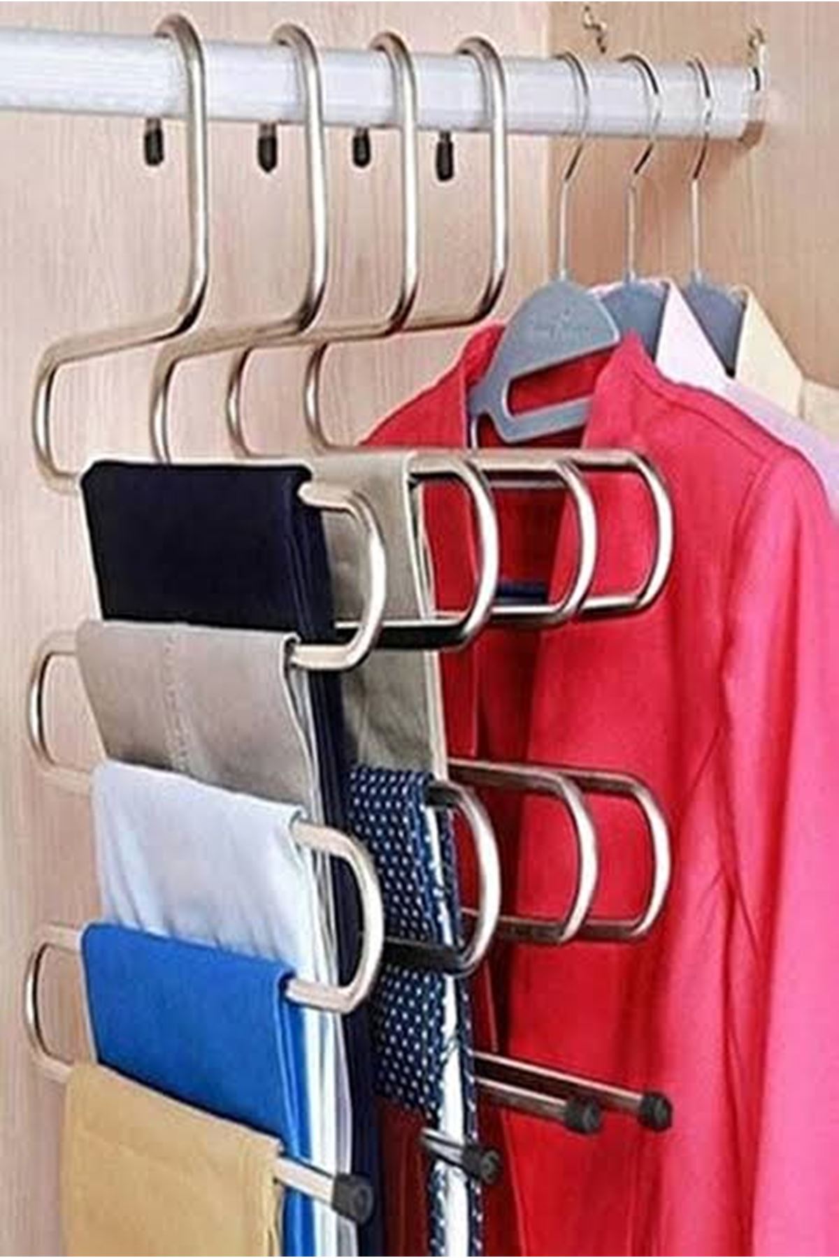 Krom Pantolon Askısı