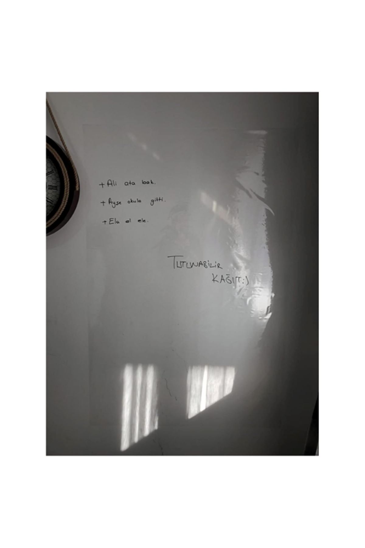 Kendinden Yapışkanlı Şeffaf Tahta Filmi - 2 Metre x 60 cm