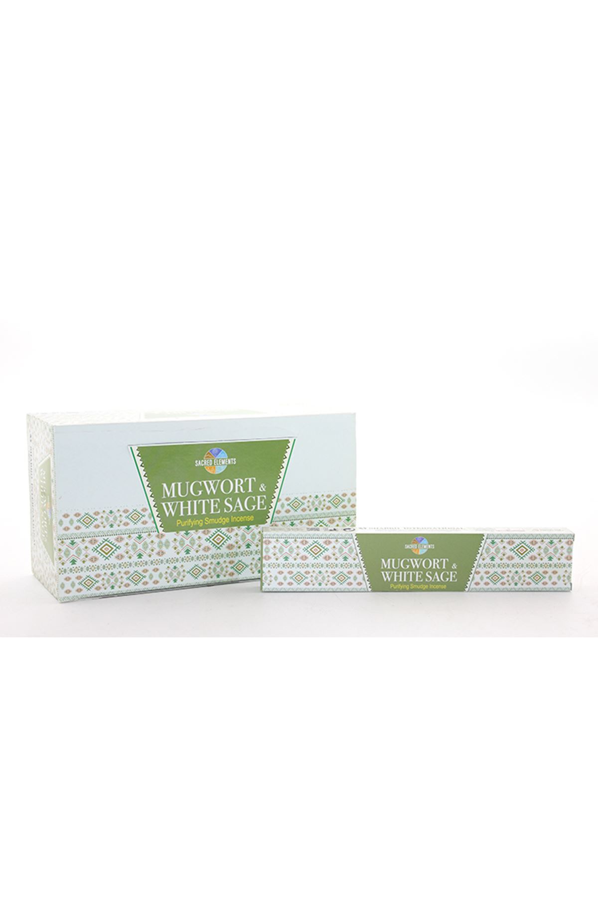 Hem Sacred Elements Mugwort &amp; White Sage Masala Aromalı Çubuk Tütsü