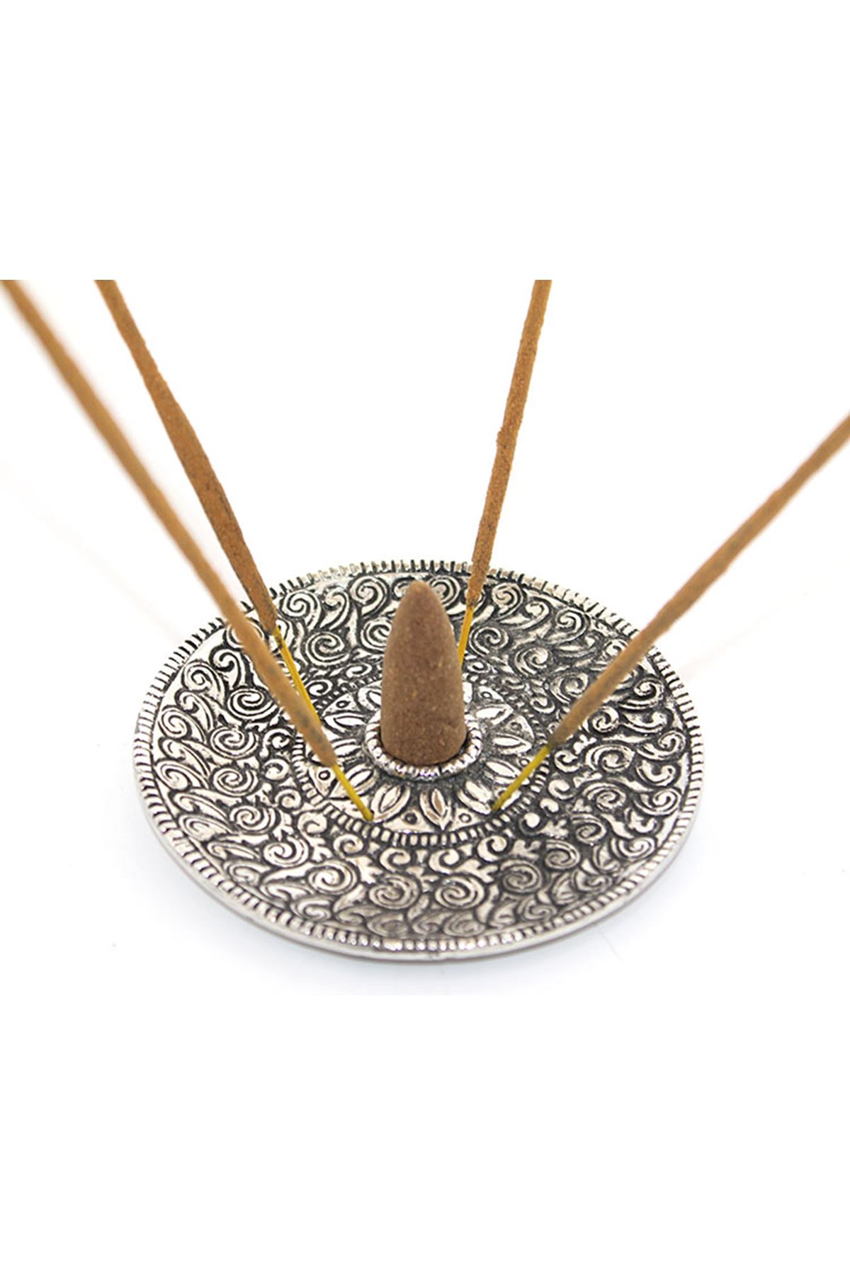 Metal Yuvarlak Tütsülük Model 3