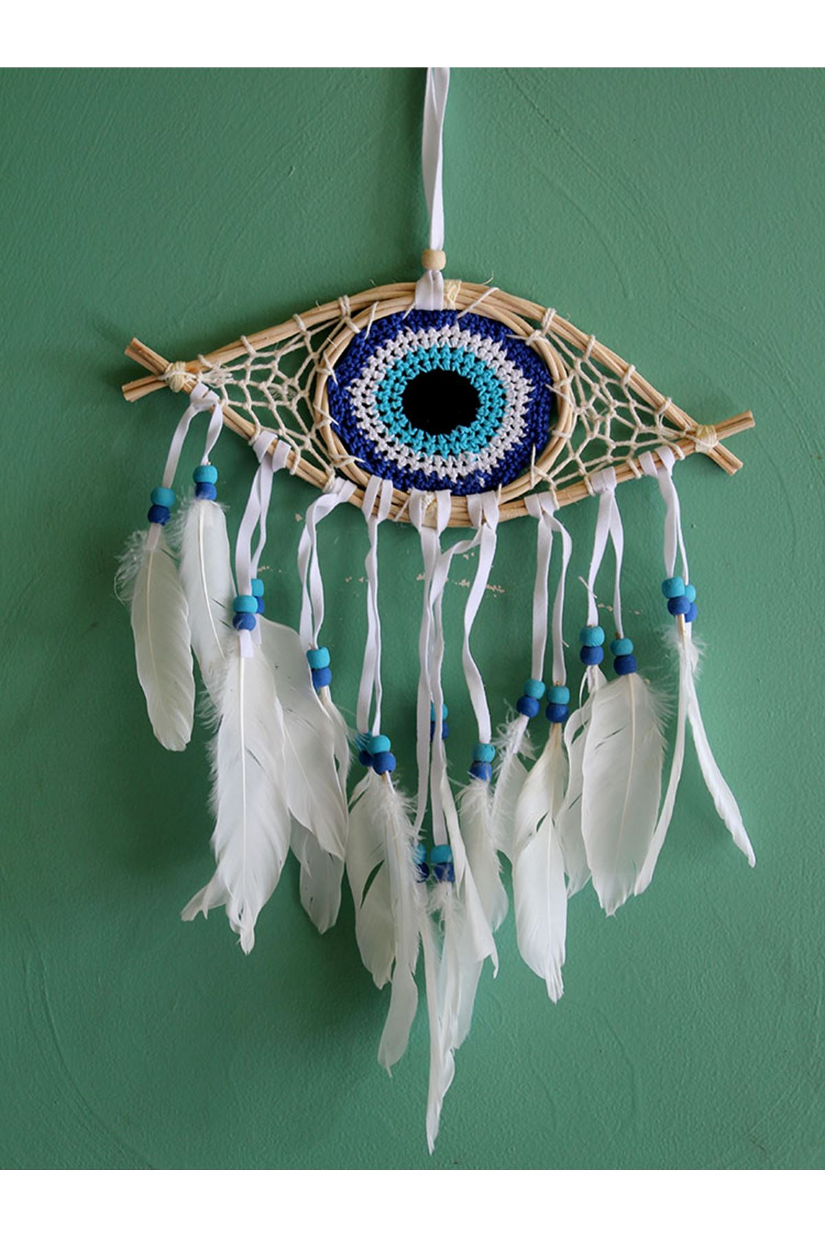 Rüya Kapanı Dream Catcher Göz Tasarımı Model 1