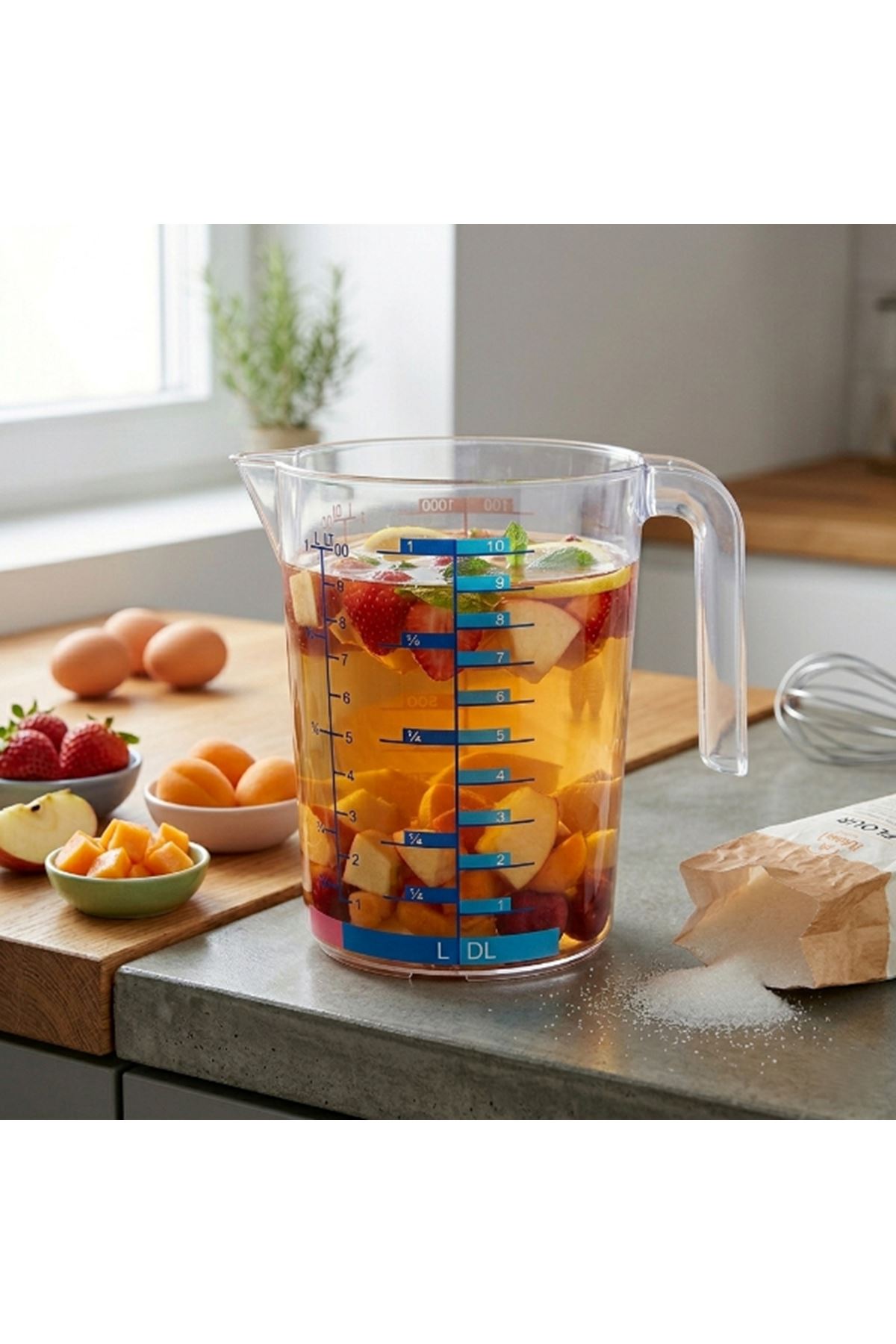 3 Litre Multi Ölçü Kabı