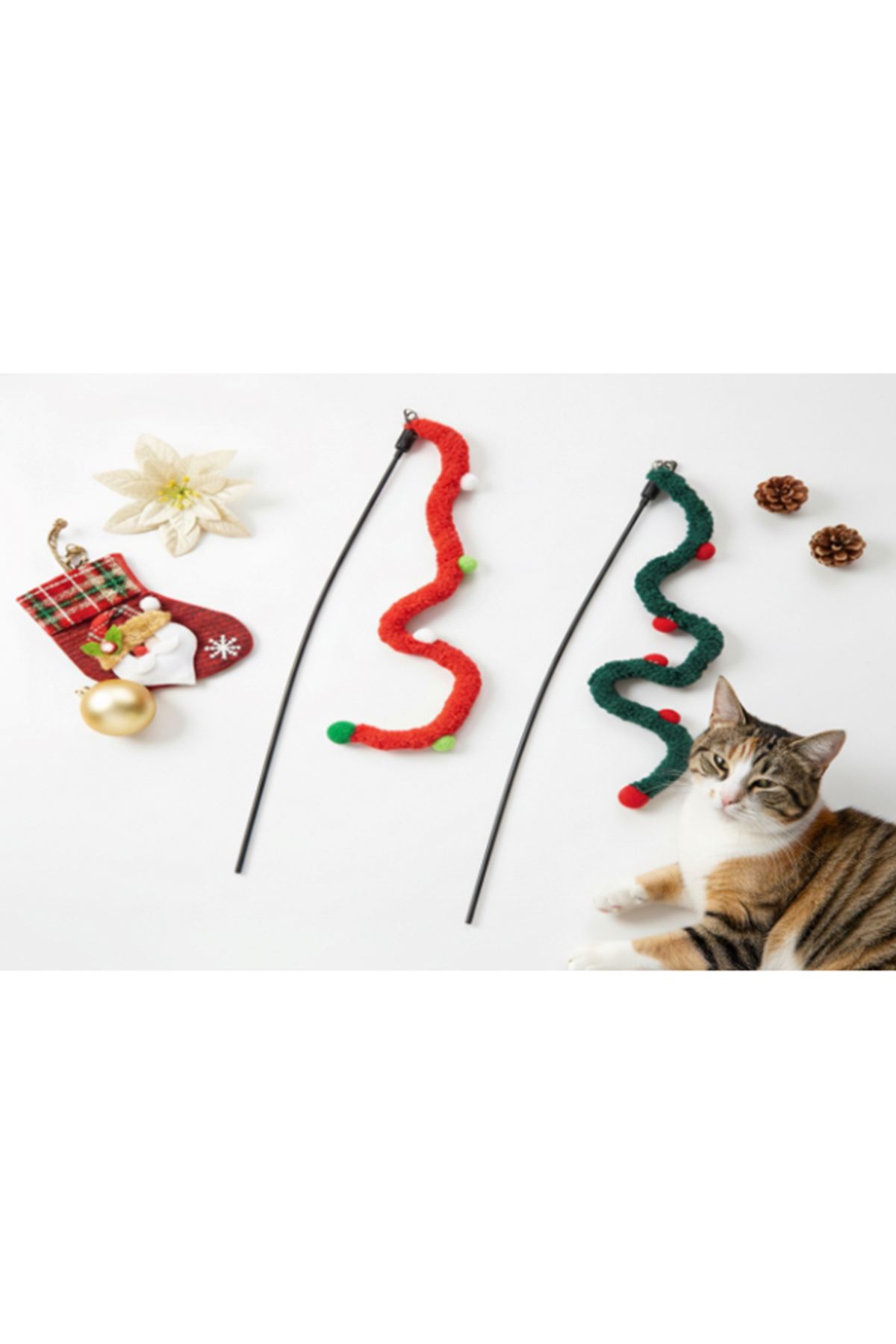 Süs Tasarımlı Kedi Oltası