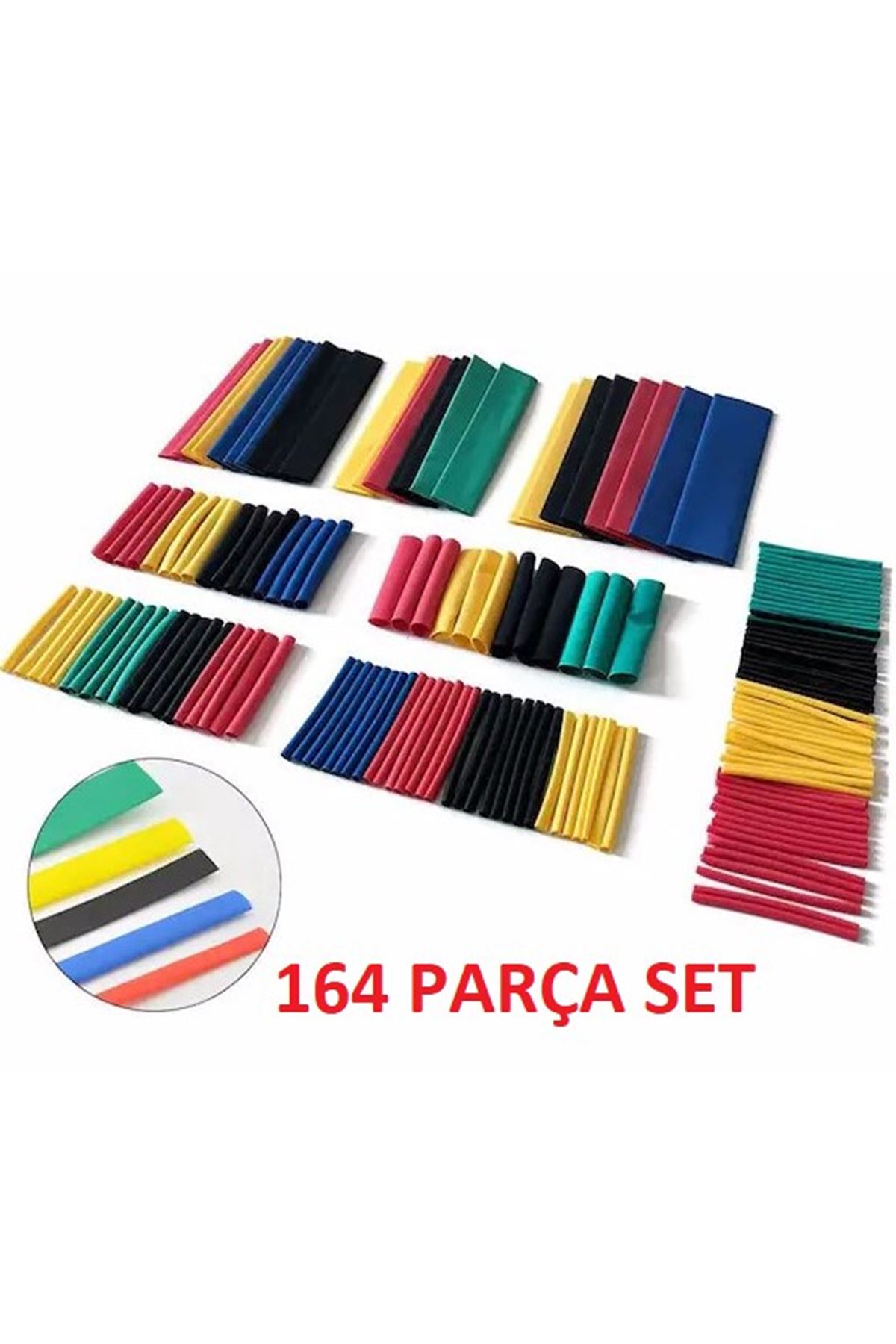 Kablo Koruyucu Makaron Seti 164 Parça