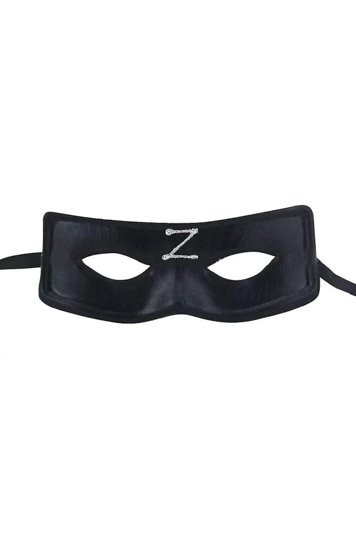 Zorro Maskesi Z Baskılı Lastikli