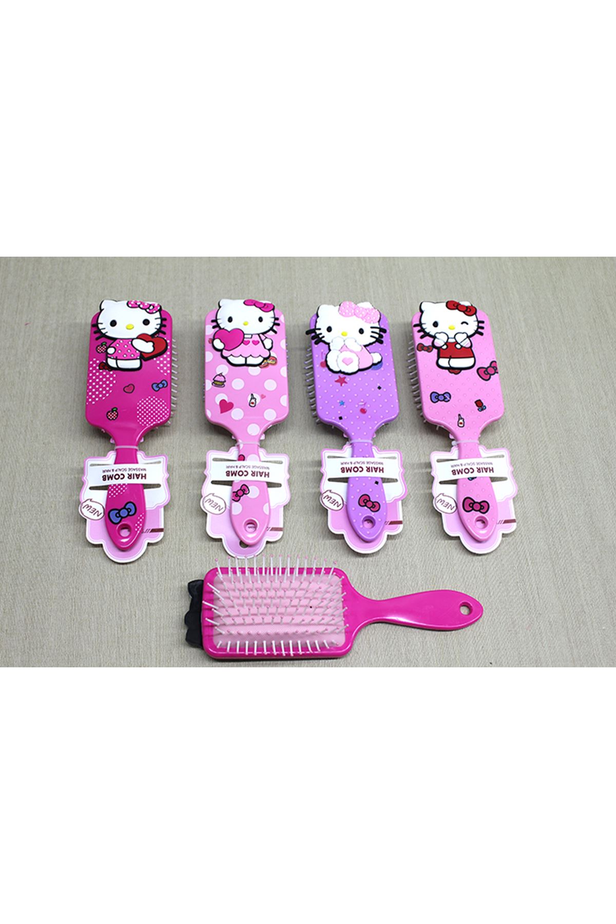 Hello Kitty Tasarımlı Saç Tarağı