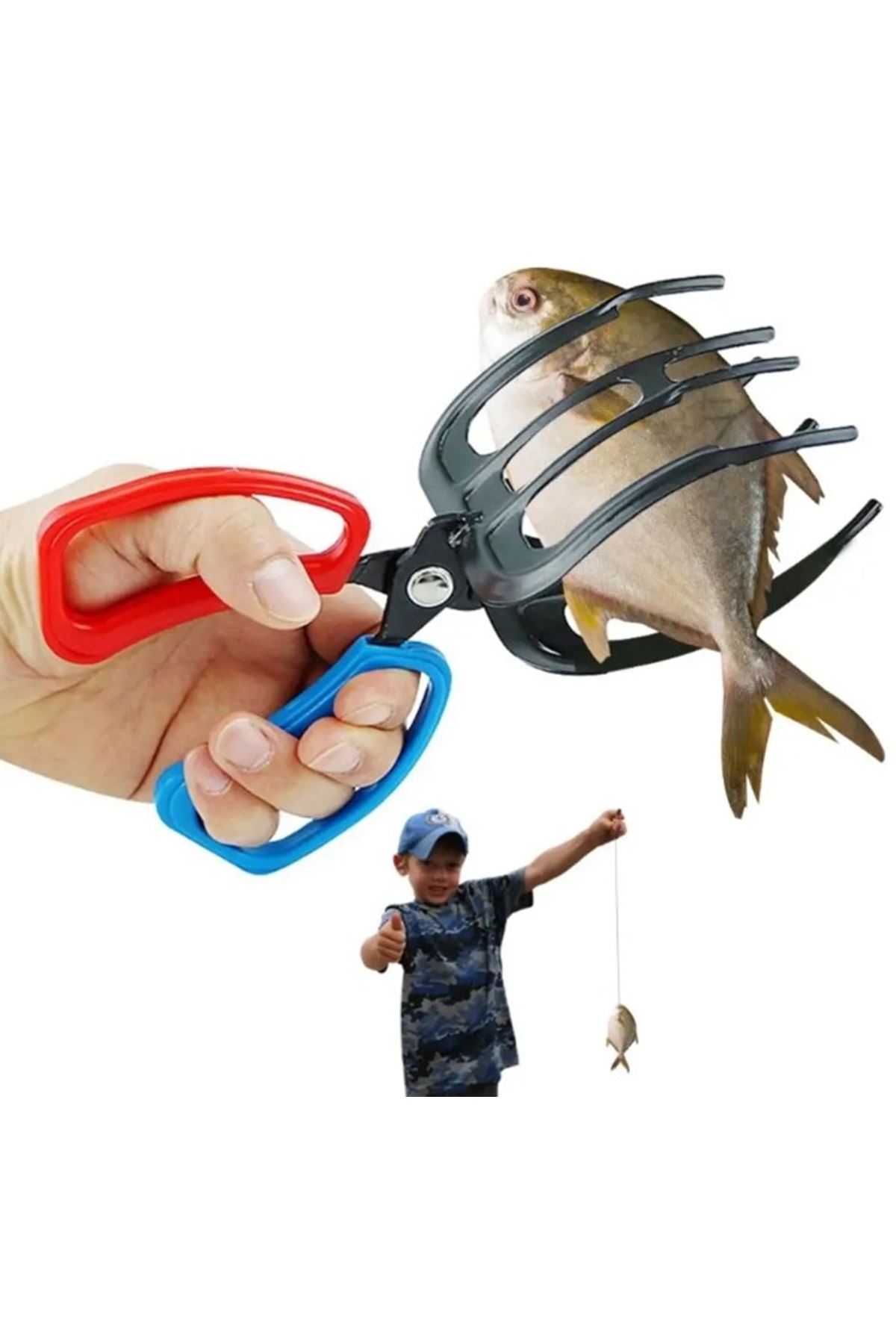 3 Pençeli 11 cm Balık Sabitleyici Maşa