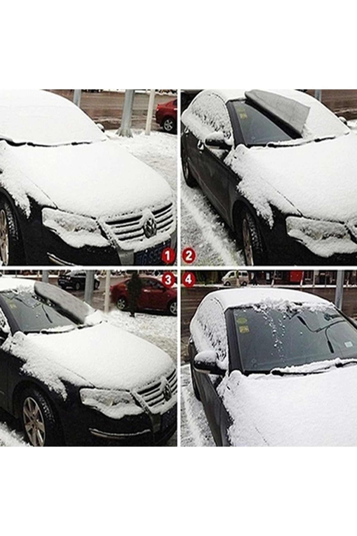 Araç Ön Cam Buzlanma Önleyici Branda