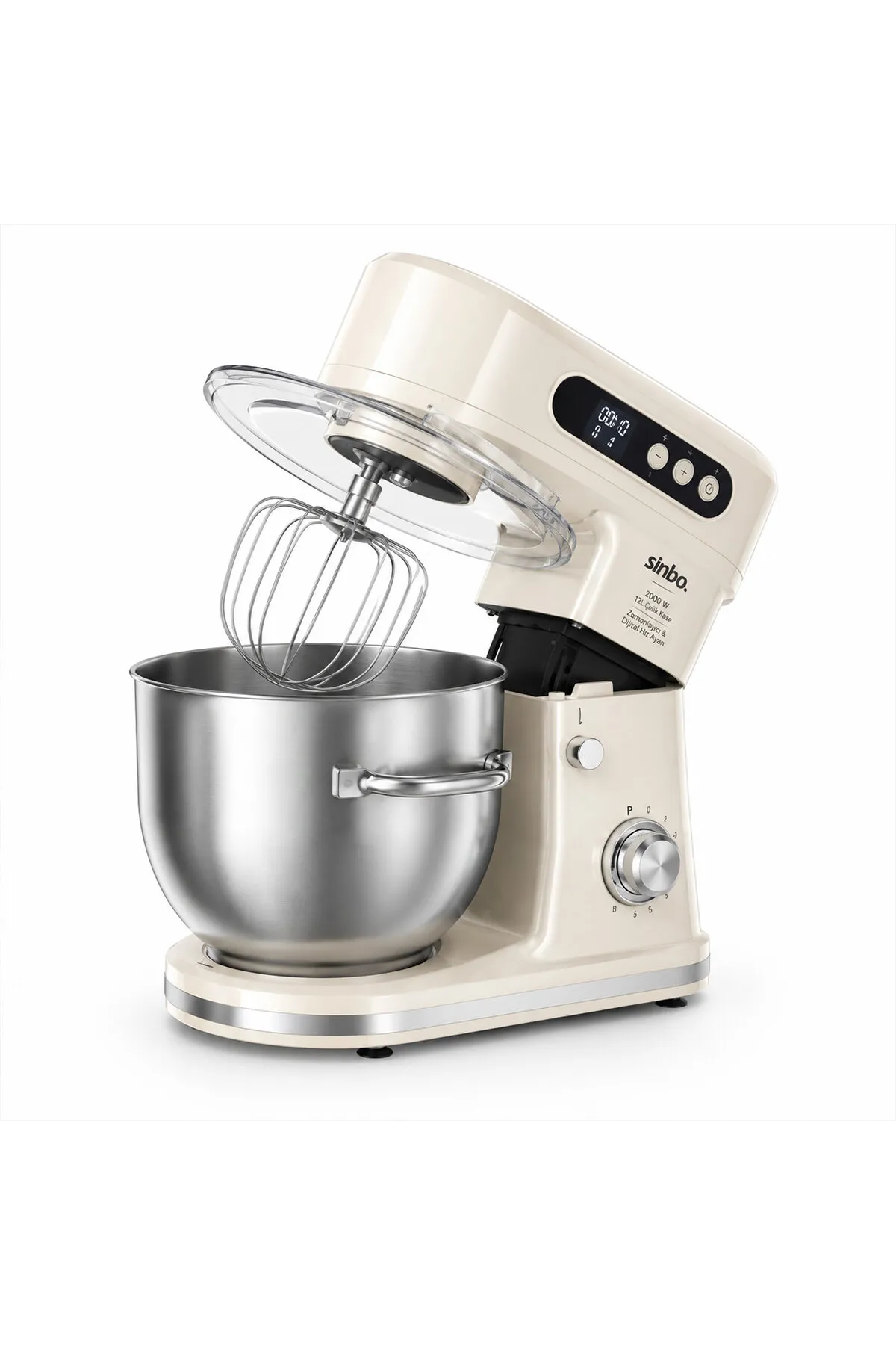 Sinbo Standlı Mikser ve Blender Seti - 12 Litre Hazne - 8 Kademeli Hız Ayarı