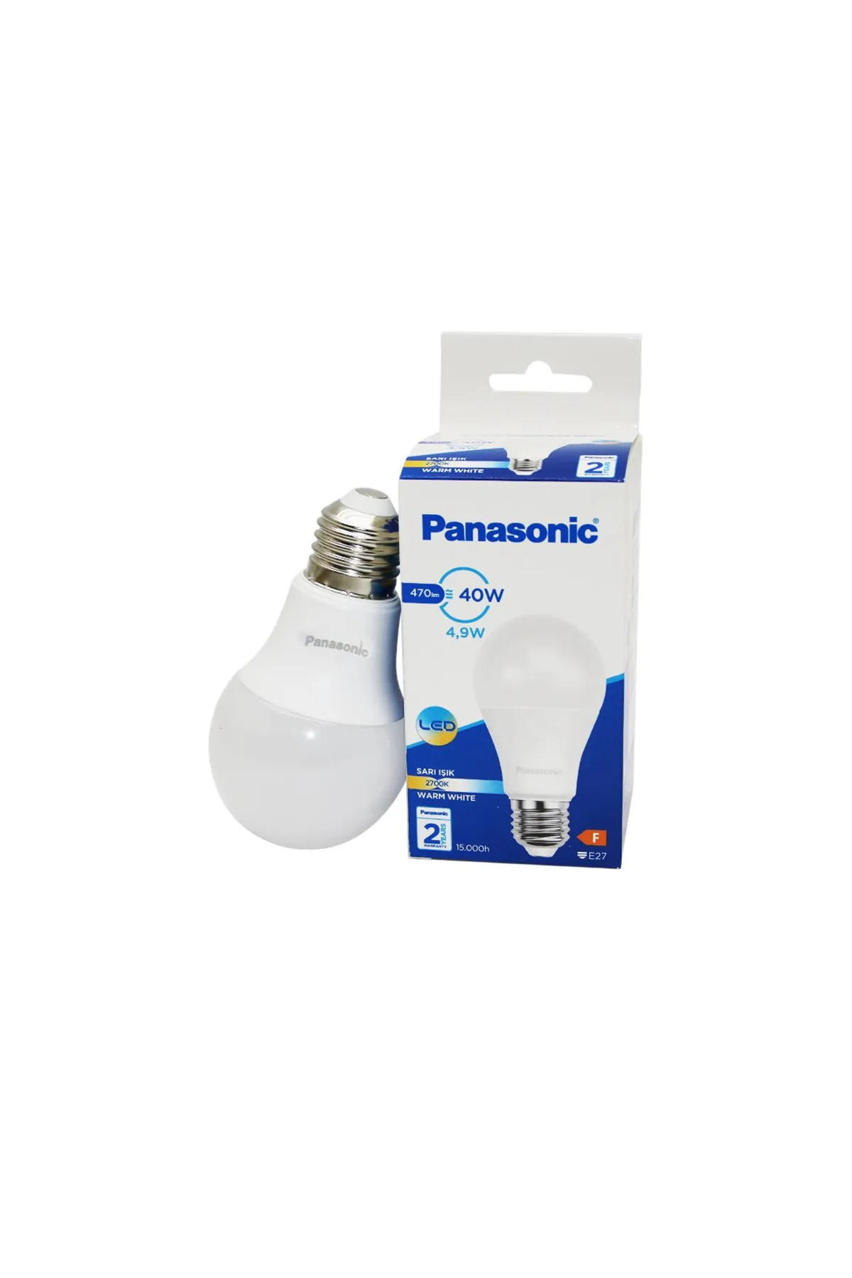 LED Ampul - Sarı Renk - E27 Duy