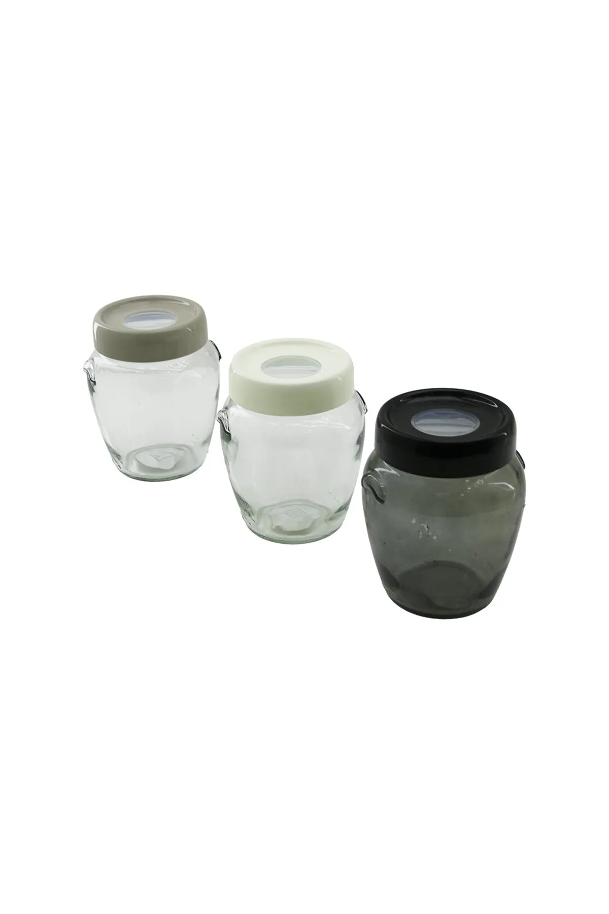 Cam Kavanoz - 580 ml - Şeffaf