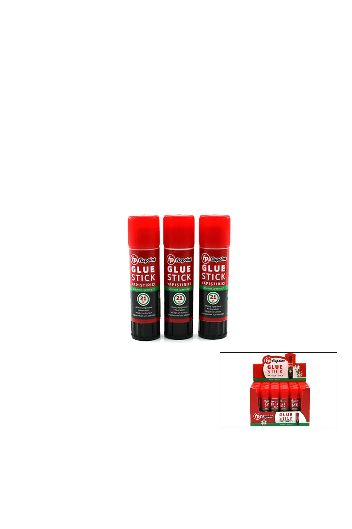 Stick Yapıştırıcı - Toksit İçermez - Temiz - Yıkanabilir - 21 gr