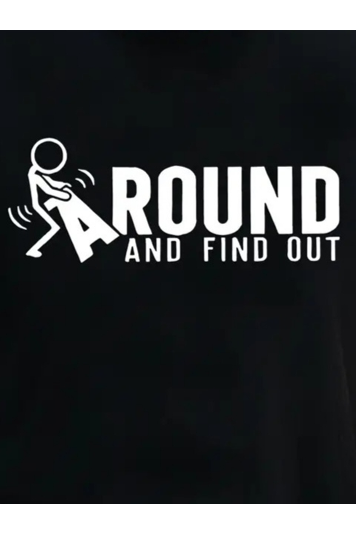 Erkek Around Baskılı Süprem T-shirt