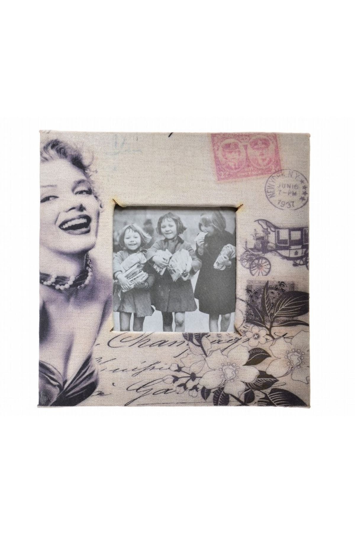TBL Dekor® Decotown Marilyn Monroe Tasarım Ahşap Resim Fotoğraf Çerçevesi