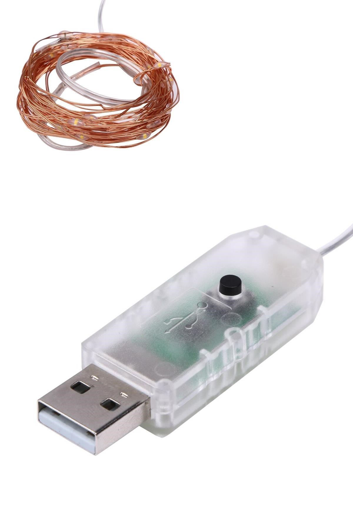 TBL Dekor® Yılbaşı ve Özel Konsept Dekorasyon 5 Mt USB Bağlantılı Led Işık