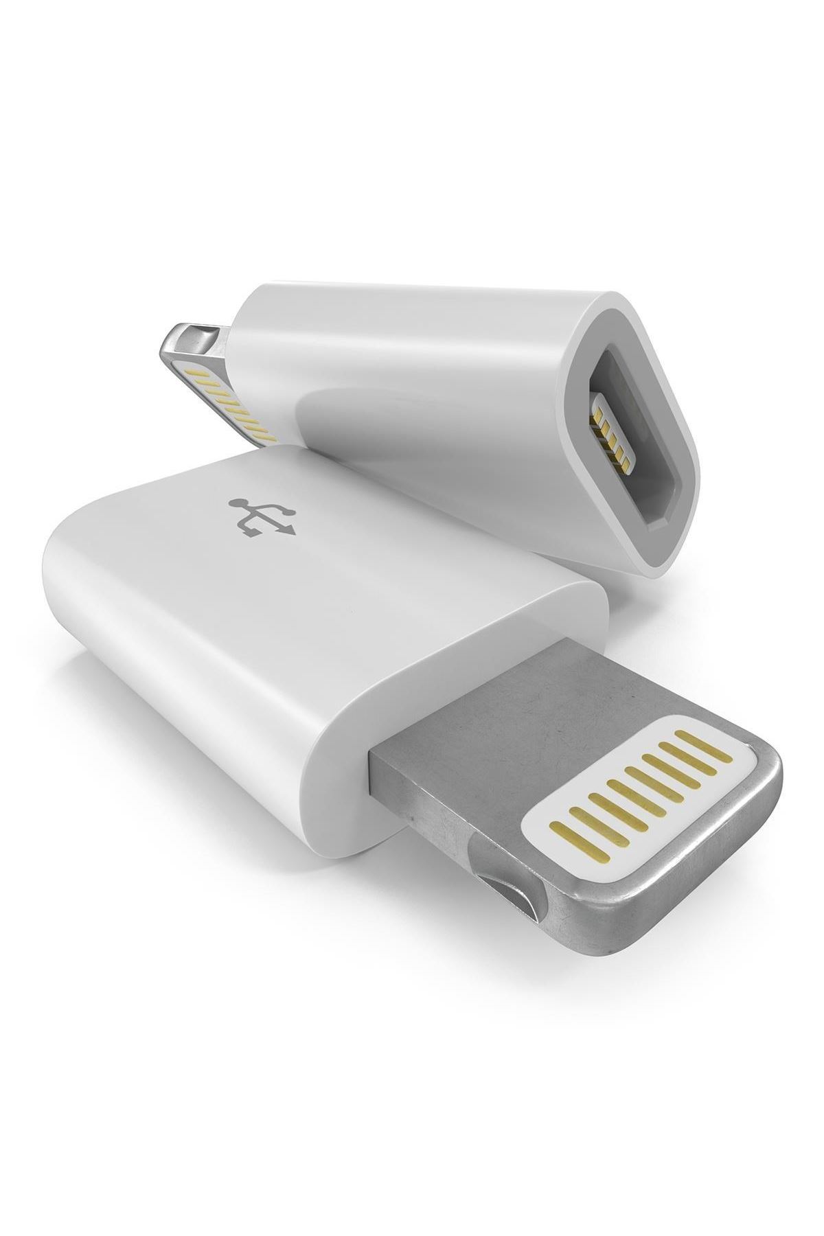 TBL Dekor® Apple iPhone / iPad Micro Usb Dönüştürücü Adaptör OTG Aparat