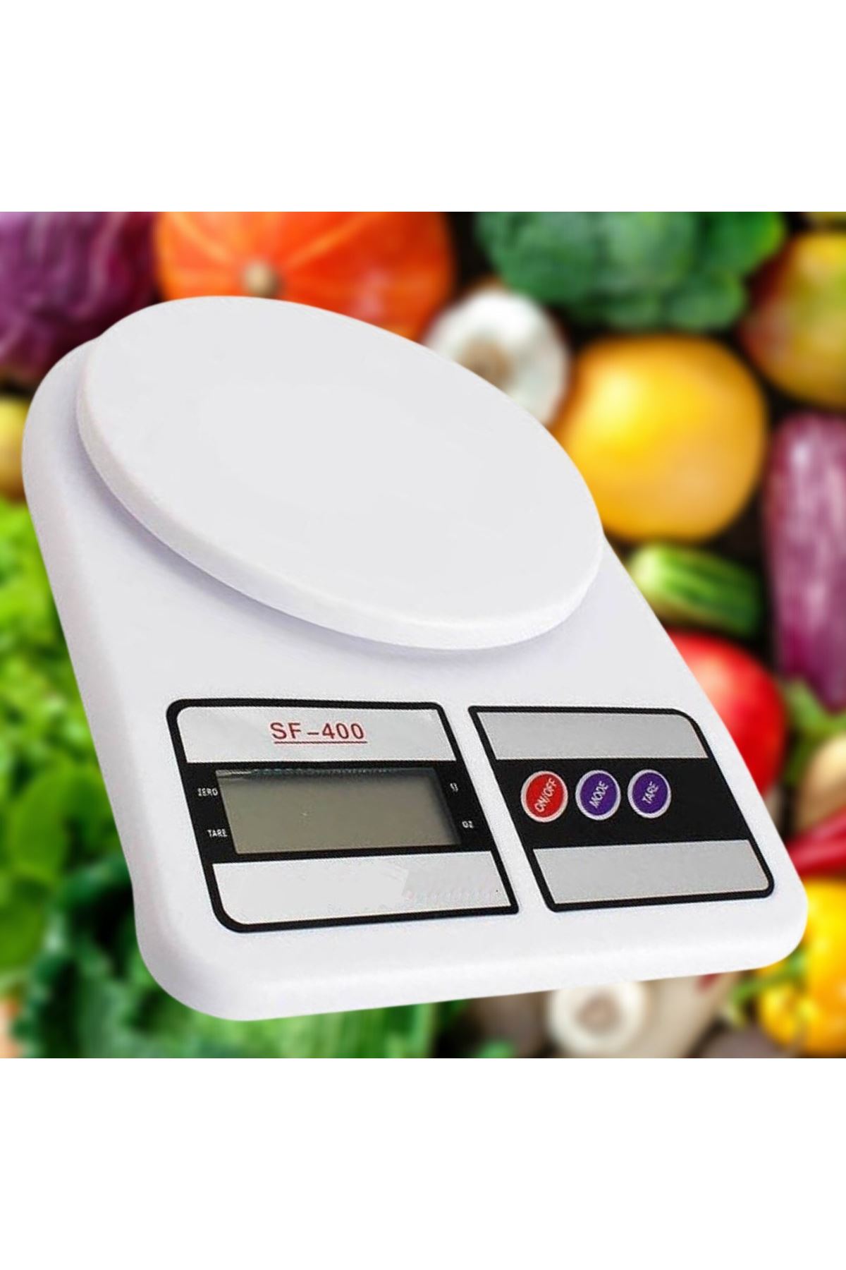 TBL Dekor® LCD Ekranlı Dijital Hassas Mutfak Terazisi Tartısı Baskülü
