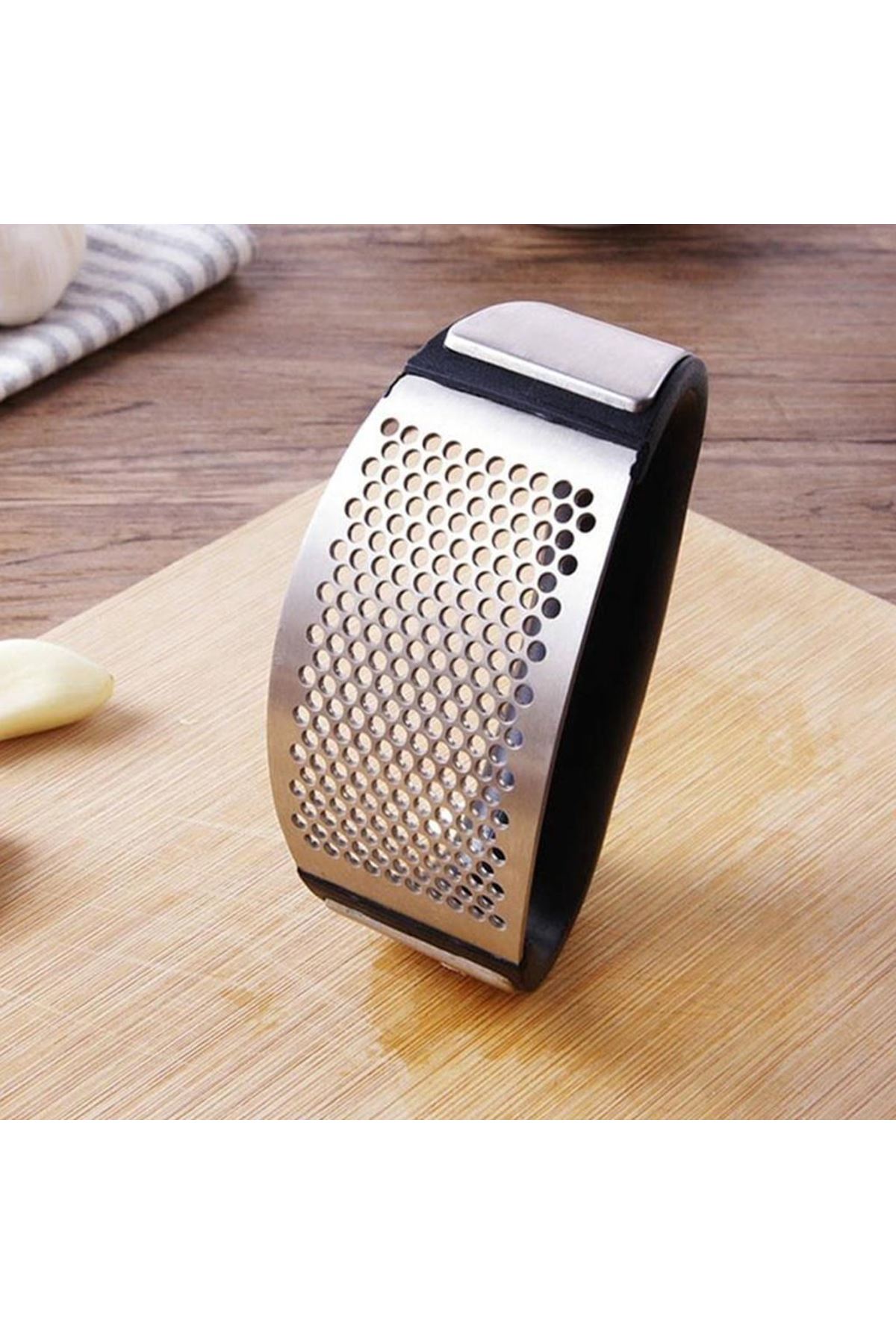 TBL Dekor® Yeni Sarımsak Ezici Paslanmaz Çelik Garlic Press