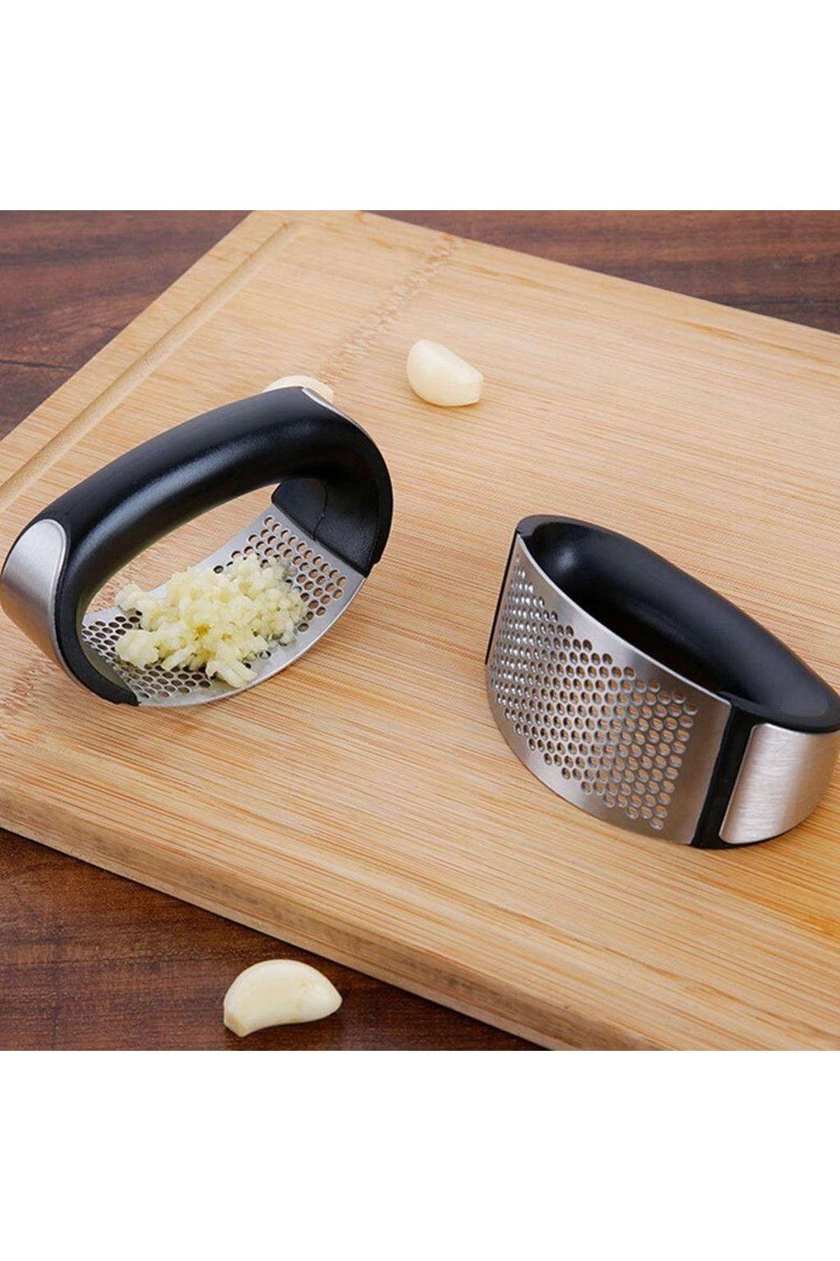 TBL Dekor® Yeni Sarımsak Ezici Paslanmaz Çelik Garlic Press