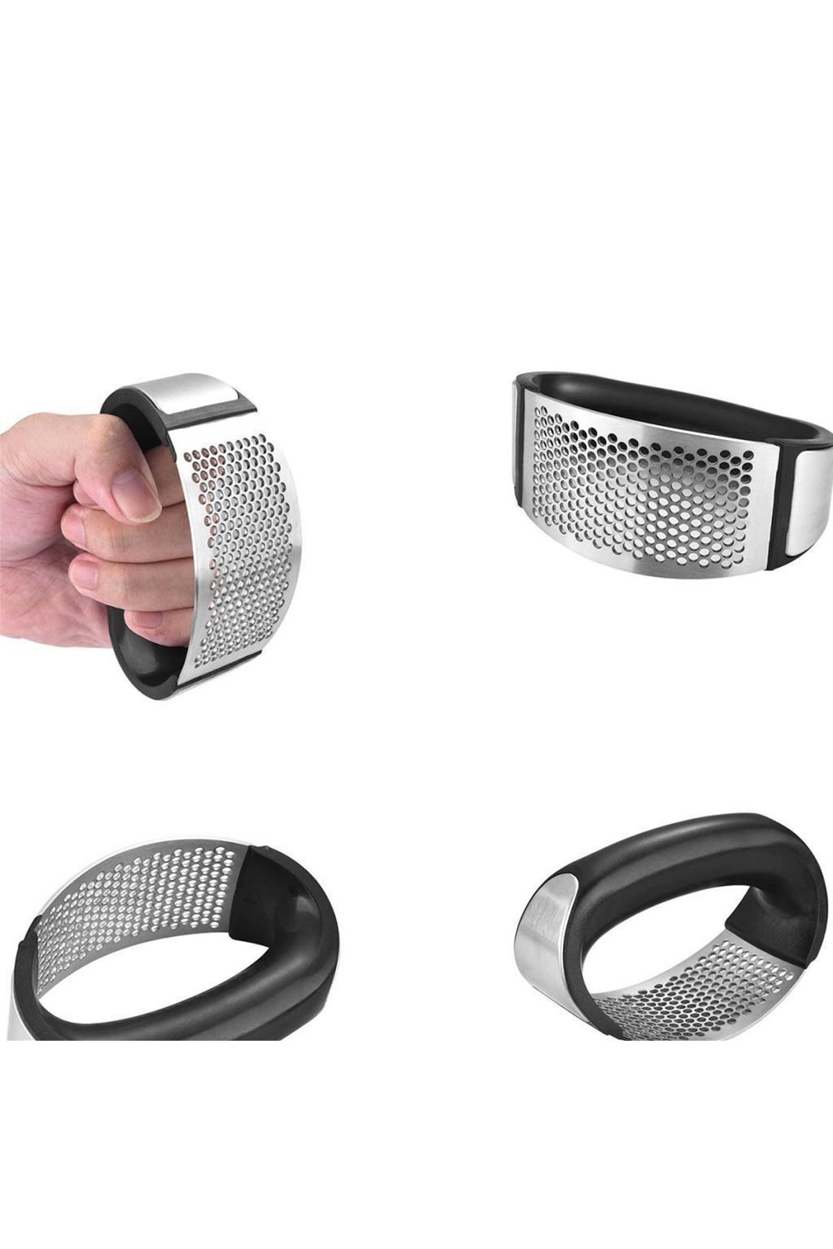 TBL Dekor® Yeni Sarımsak Ezici Paslanmaz Çelik Garlic Press