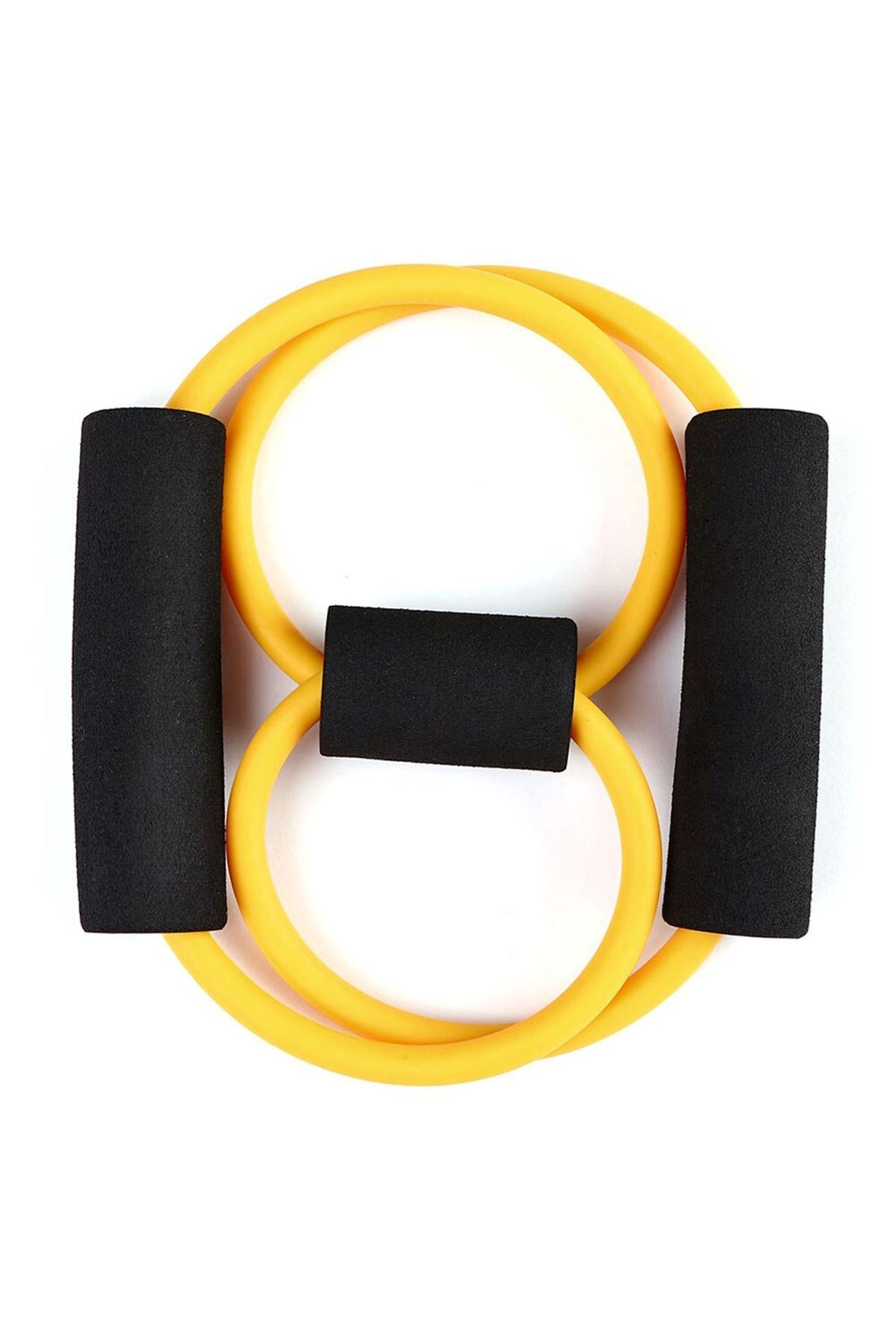 TBL Dekor® 8 Şeklinde Direnç Bandı Yoga Plates Ve Vücut Geliştirme Egzersiz Bandı