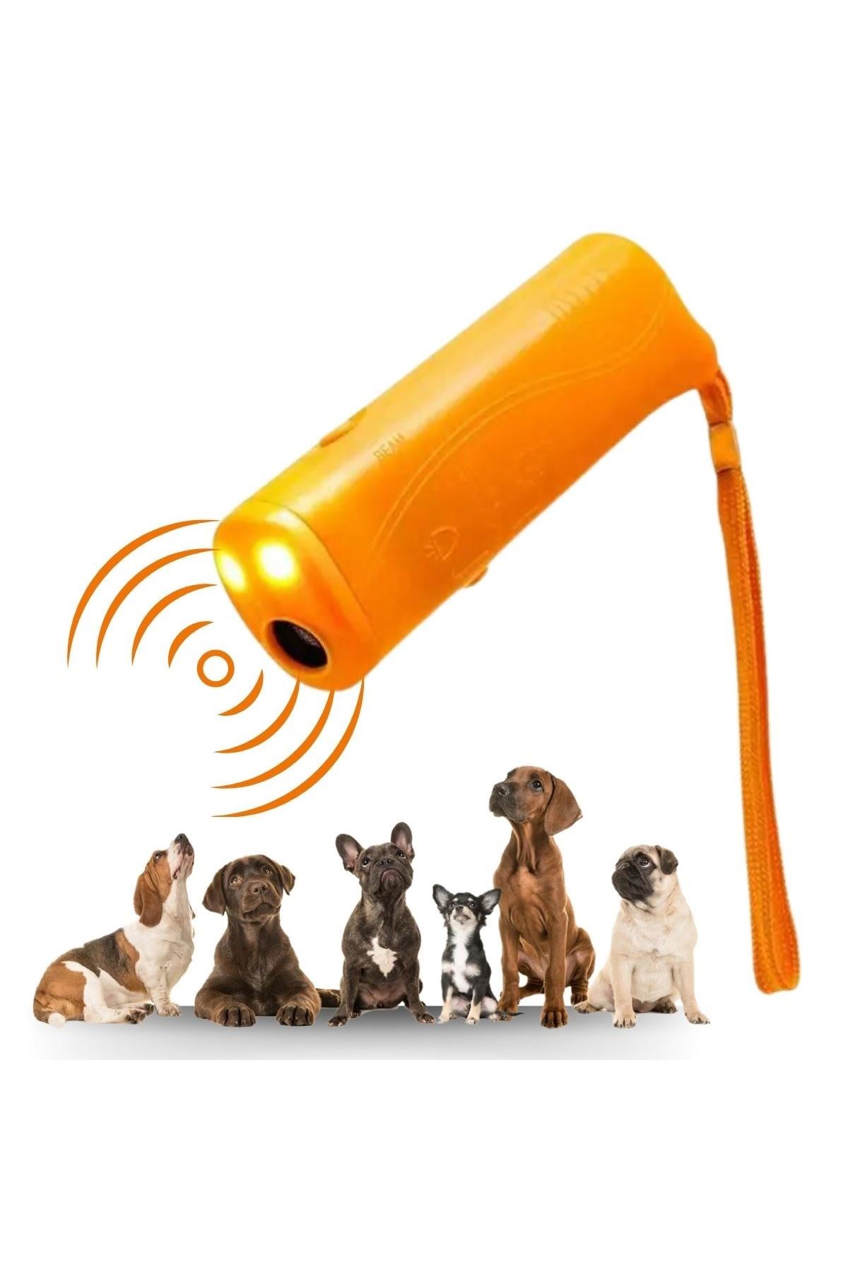 TBL Dekor® Ultrasonik Köpeksavar Köpek Kovucu Köpek Kornası Eğitim Cihazı